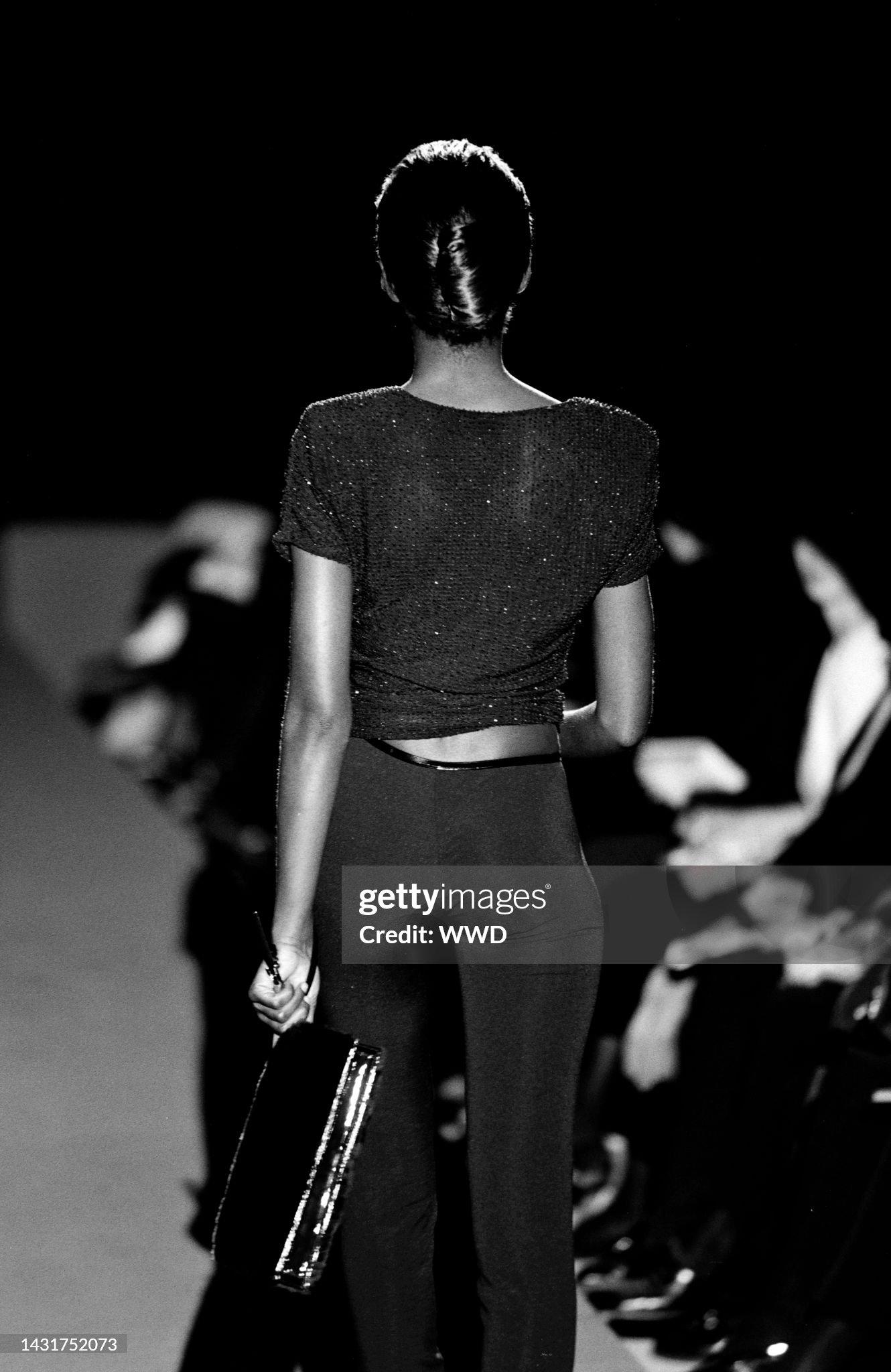 Black Iconic 1997 / 1998 F/W Gucci & Tom Ford Runway Asymmetrical G Buckle Pants IT 40 For Sale