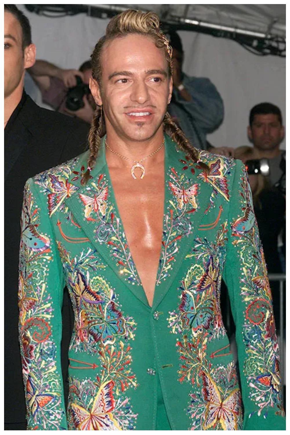 Iconic 2002 Christian Dior & Galliano Embroidered Butterfly Rhinestone Jacket For Sale 11