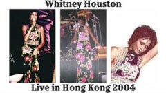Iconic 2004 Whitney Houston Custom Couture Fully Beaded Floral Silk Trained Gown