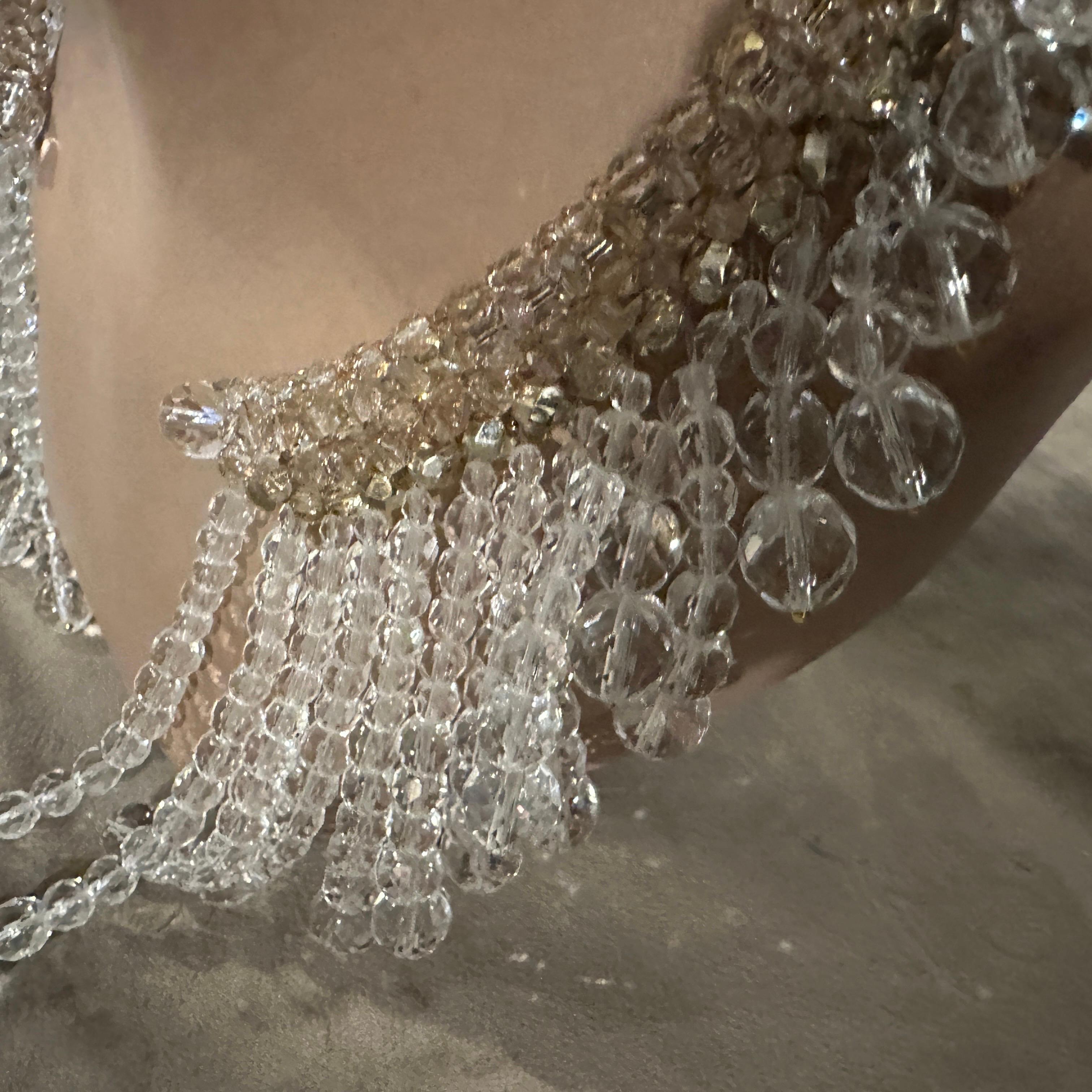 Collier iconique du 21e siècle en cristaux de perles multibrins par Coppola e Toppo en vente 5