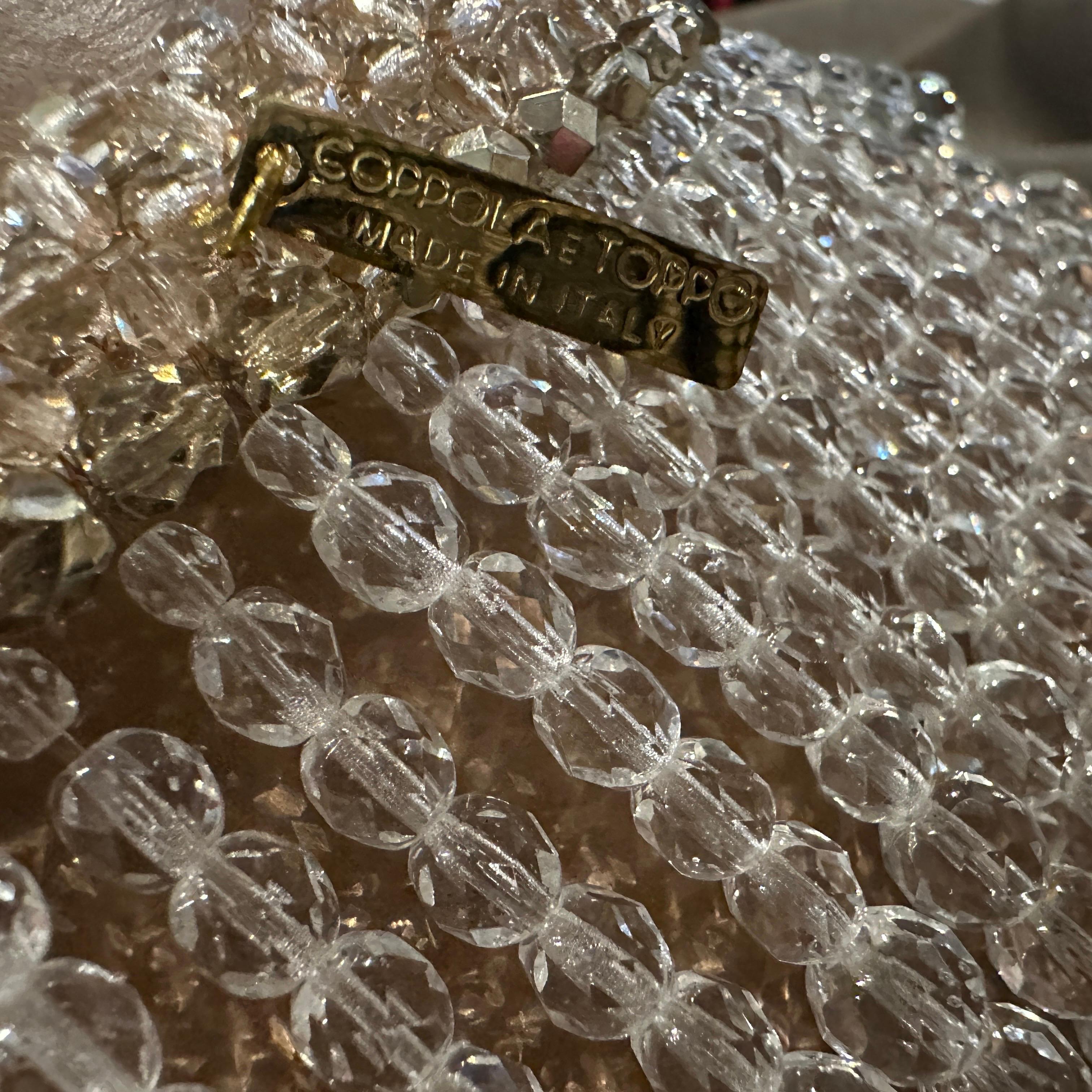 Collier iconique du 21e siècle en cristaux de perles multibrins par Coppola e Toppo en vente 6