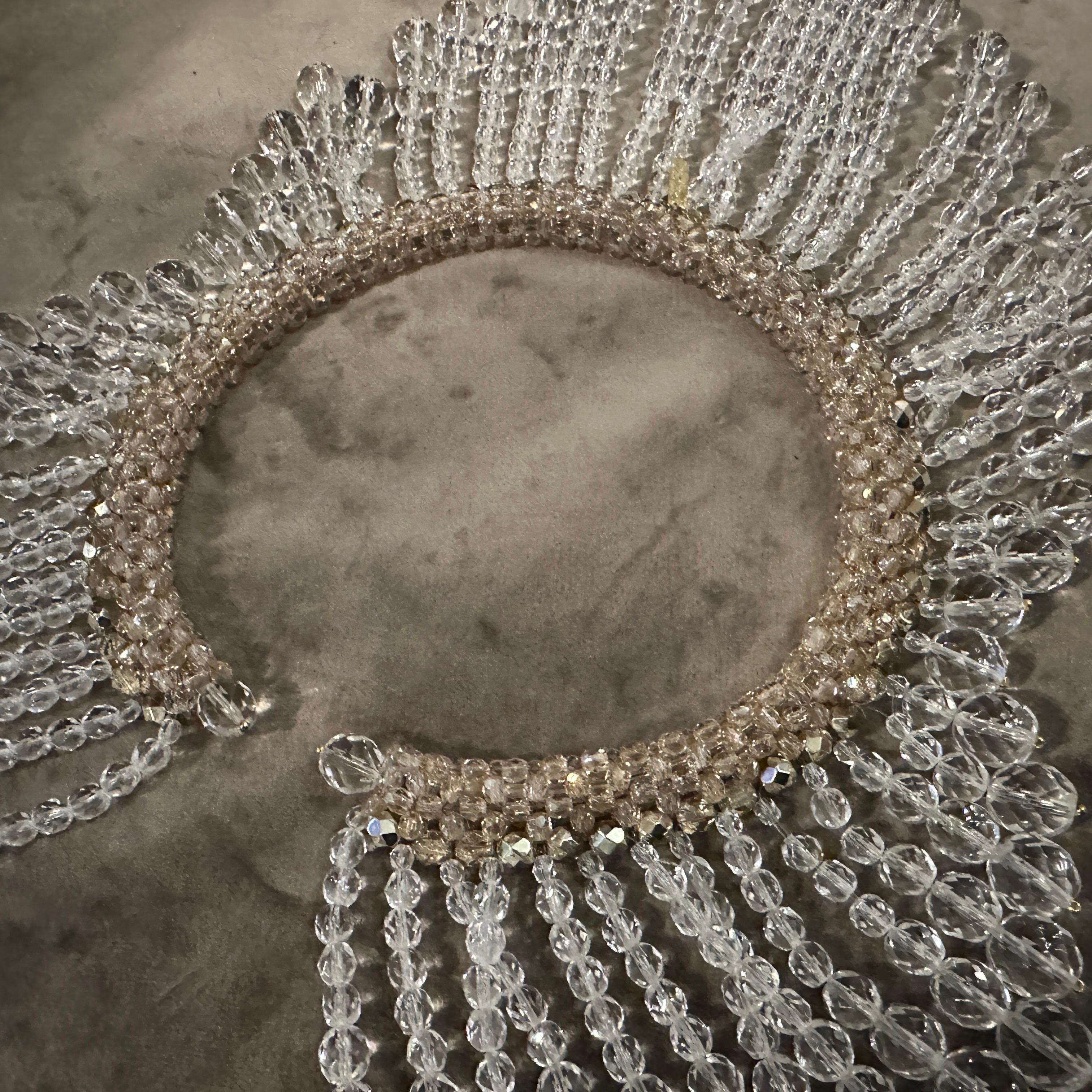 Collier iconique du 21e siècle en cristaux de perles multibrins par Coppola e Toppo Pour femmes en vente