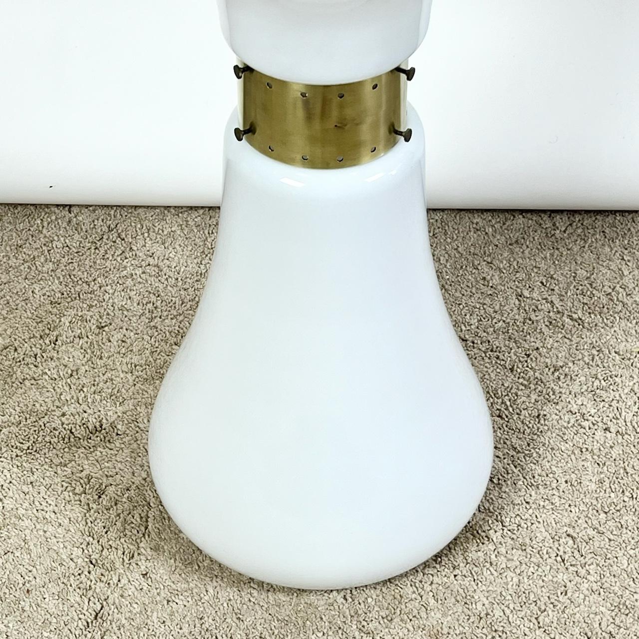 Iconic 70s 'Birillo' Floor Lamp - Hand-Blown Murano Glass, Italian MCM Design In Good Condition In San Benedetto Del Tronto, IT