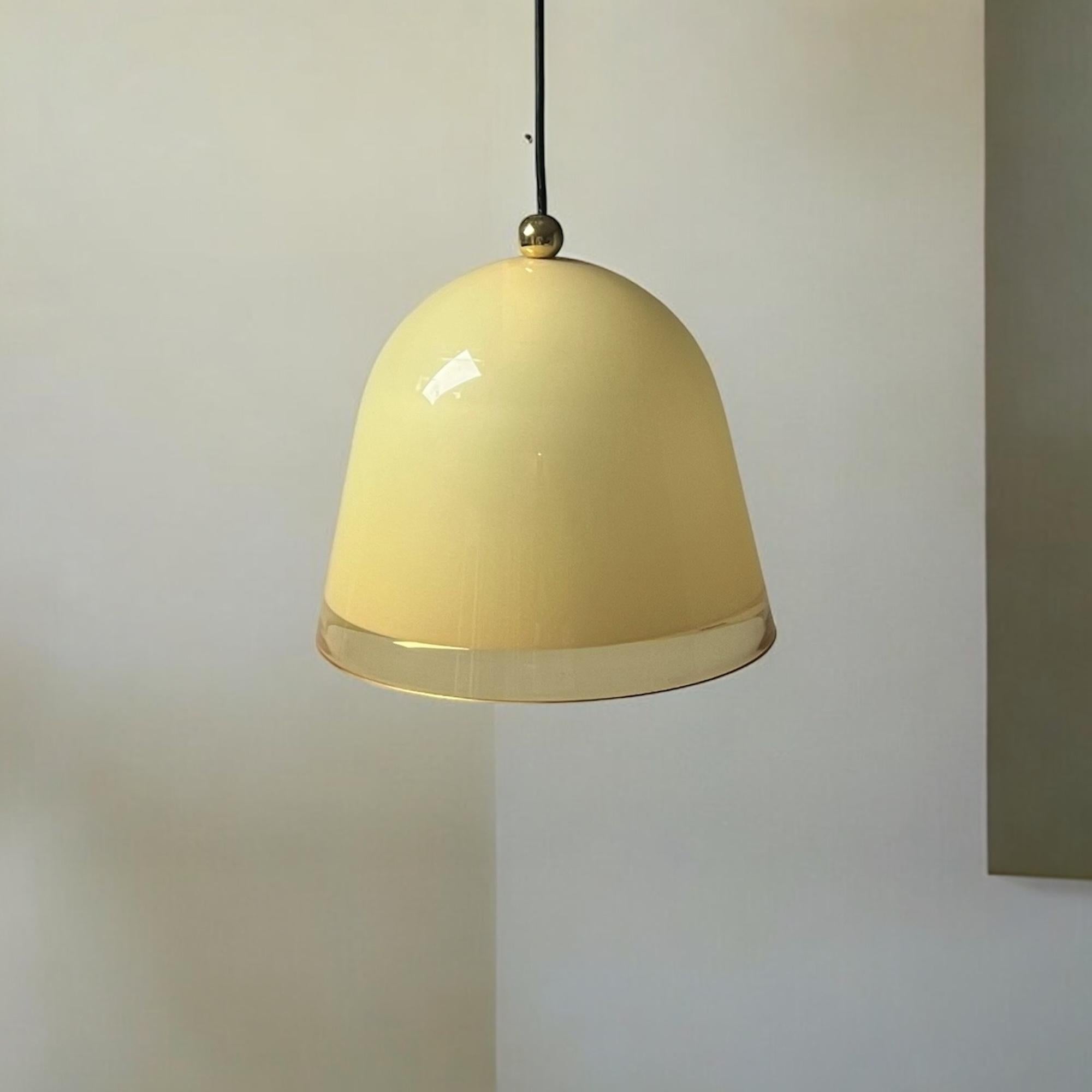 Iconic 70s Franco Bresciani iGuzzini ‘Kuala’ Hanging Lamp - MCM Italian Lighting In Good Condition In San Benedetto Del Tronto, IT