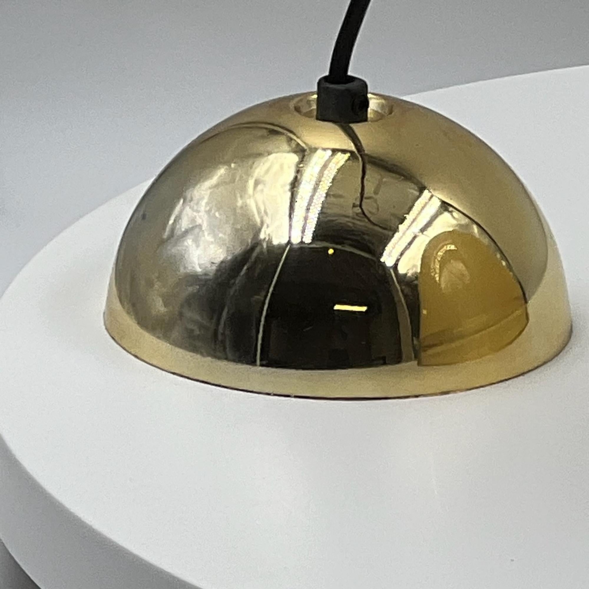 Iconic 70s Franco Bresciani iGuzzini ‘Kuala’ Hanging Lamp - MCM Italian Lighting 2