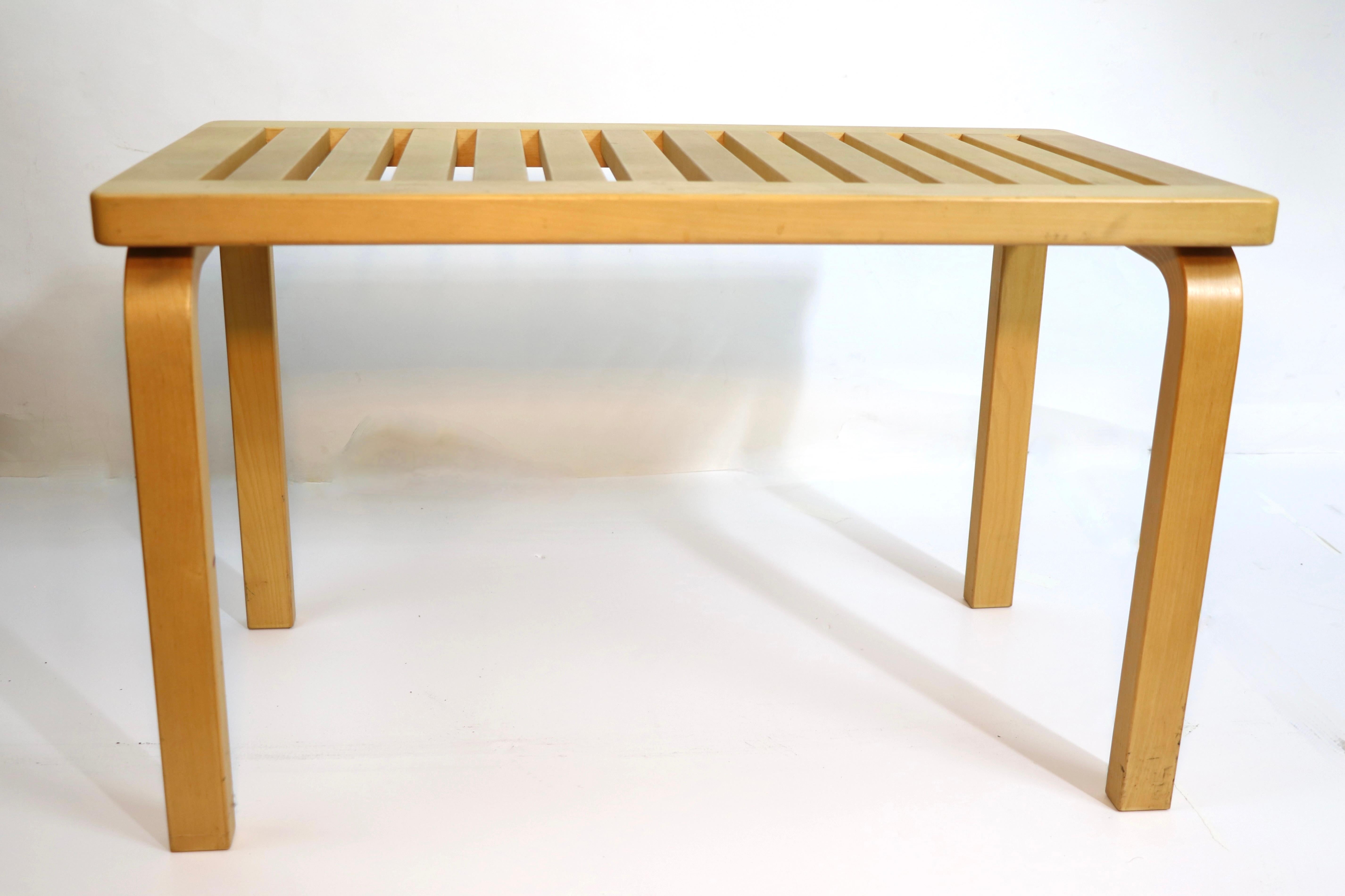 Iconic Aalto Table Bench Model 106 3