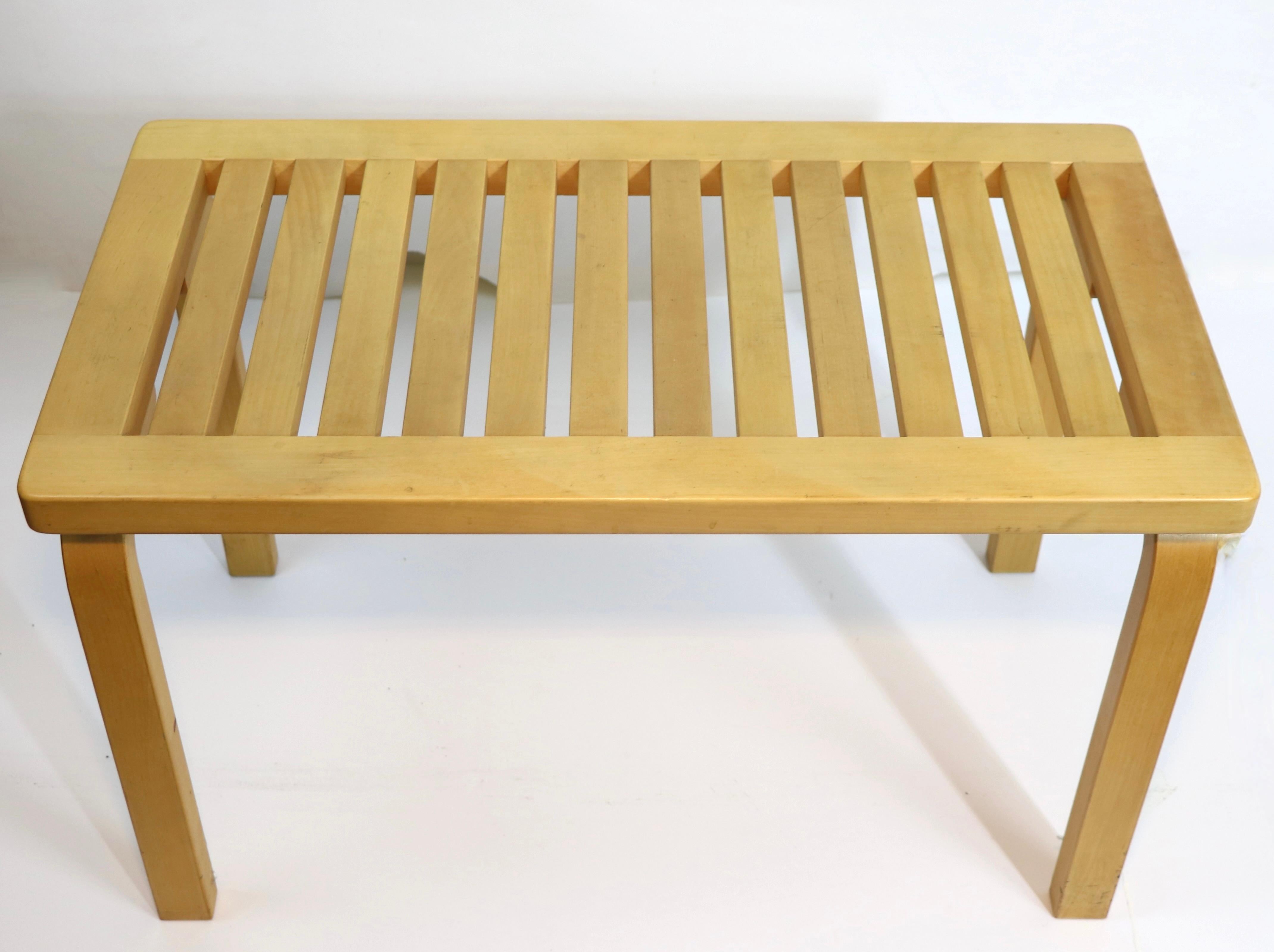 Iconic Aalto Table Bench Model 106 4