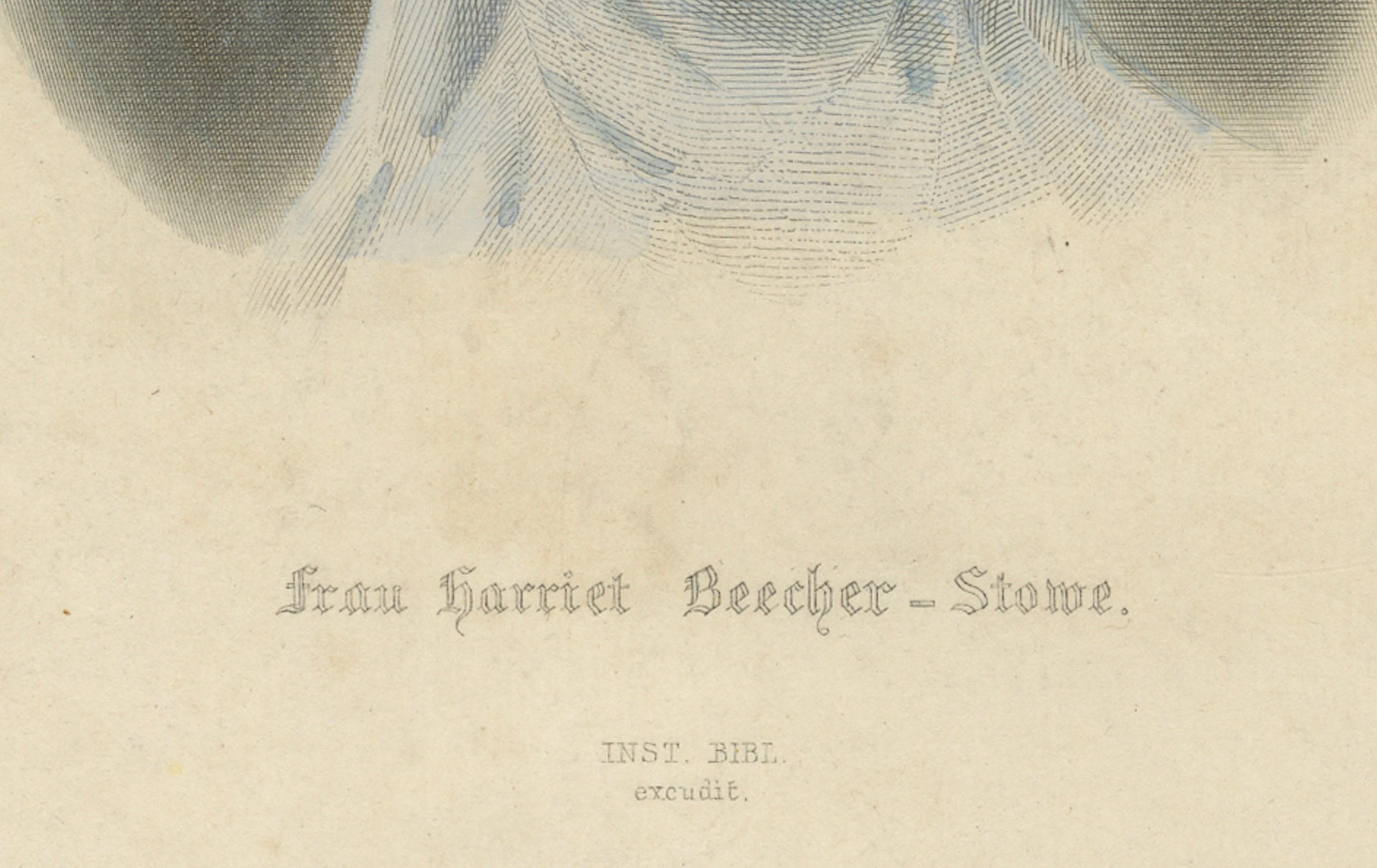 Icónica Abolicionista y Autora de La Cabaña del Tío Tom: Harriet Beecher Stowe, 1850 Mediados del siglo XIX en venta