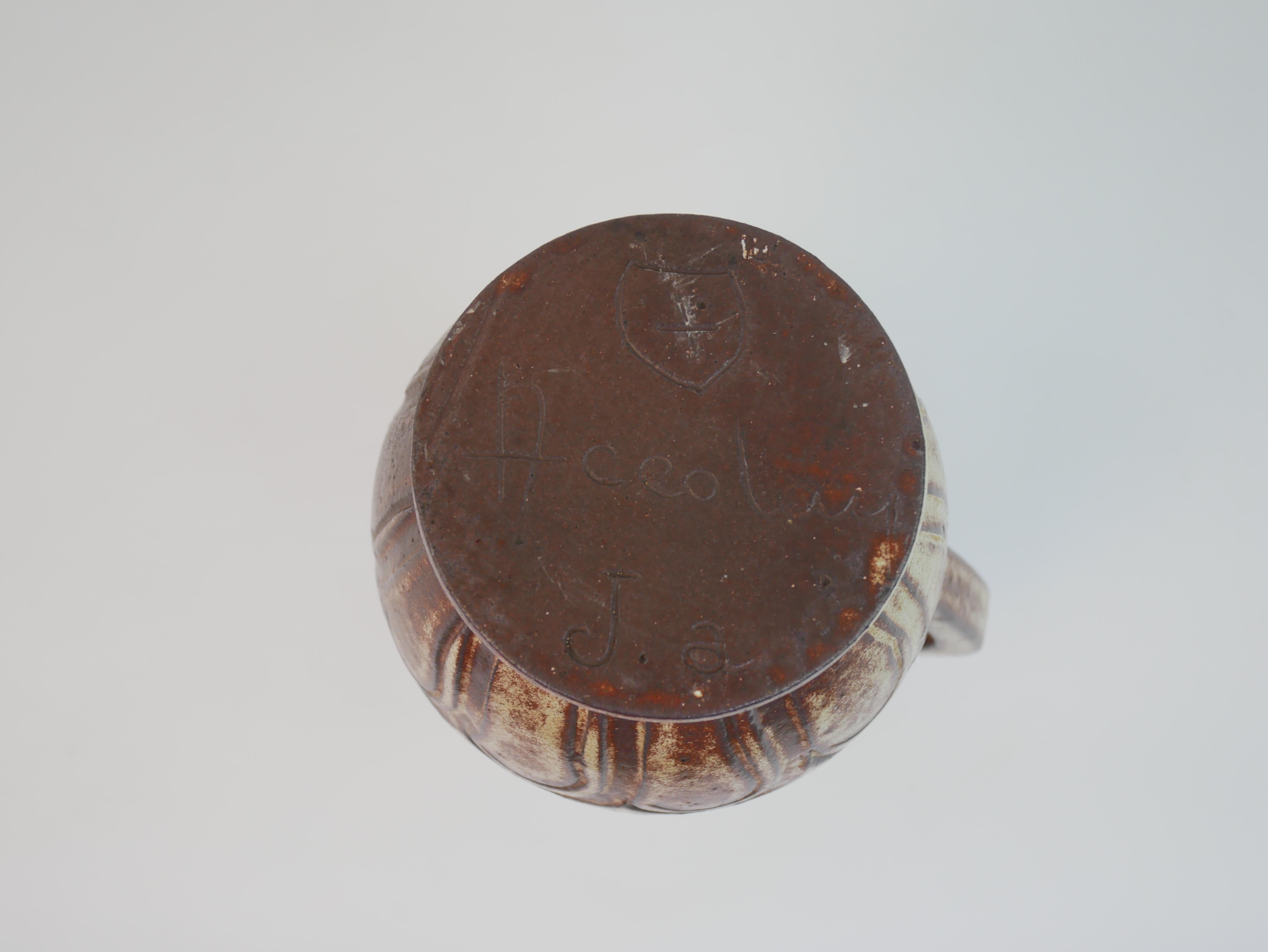 Jarra icónica de cerámica Accolay circa 1960 en venta 5