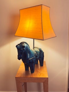 Iconic Aldo Londi Horse Lamp for Bitossi – Sculptural Italian Ceramic, 1960s