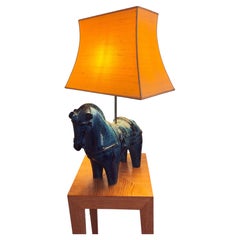 Iconic Aldo Londi Horse Lamp for Bitossi – Sculptural Italian Ceramic, 1960s