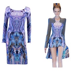 ICONIC ALEXANDER MсQUEEN 2010 Plato Medusa Fantasy Atlantis Couture Dress