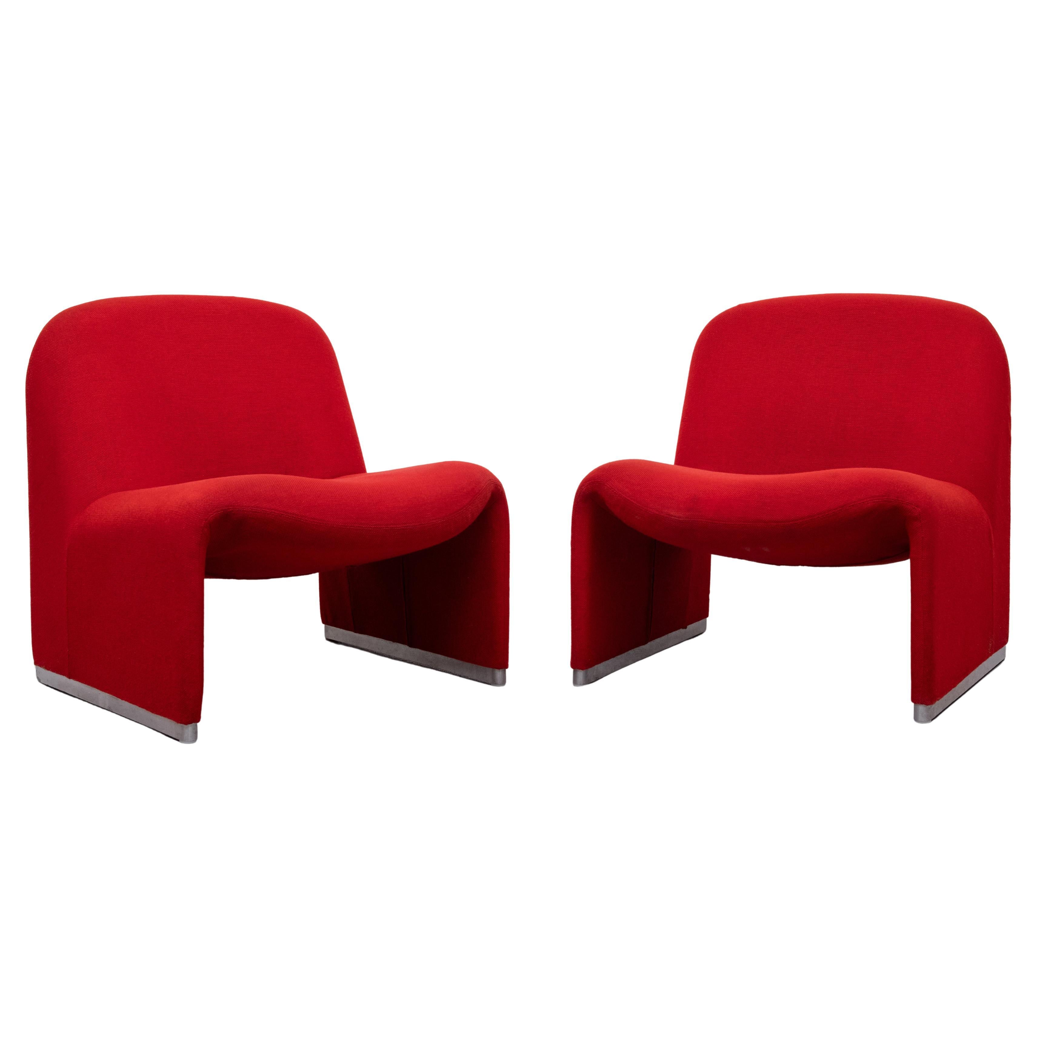 Iconic ''Alky'' chairs by Giancarlo Piretti Chairs for Anonima Castelli