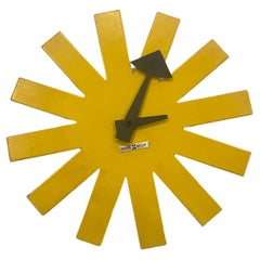 Iconic American Mid Century Asterisk Wall Clock by Nelson for Howard Miller
