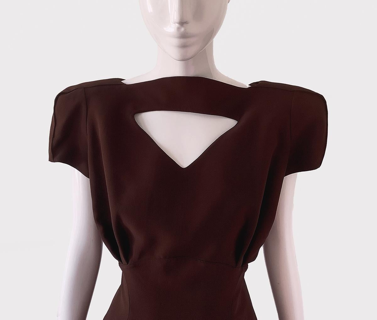 Icónico y Rarísimo Vestido Thierry Mugler SS 1988 Escultural en venta 4