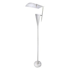 Iconic and Rare Angelo Lelli Floor Lamp for Arredoluce