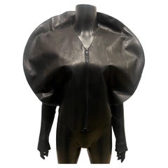 Iconic and Rare Maison Martin Margiela Circle Leather Jacket