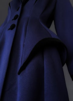 Iconic Archival Thierry Mugler FW 1993 Sculptural Siren Coat