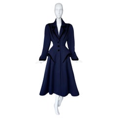 Iconic Archival Thierry Mugler FW 1993 Sculptural Siren Coat