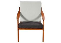 "Lean back" lounge chair by Danish designer Arne Hovmand-Olsen
