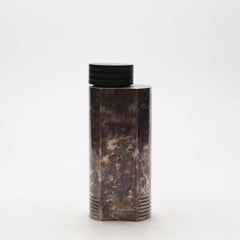 Icónica coctelera Art Déco Folke Arstrom sueca bañada en plata