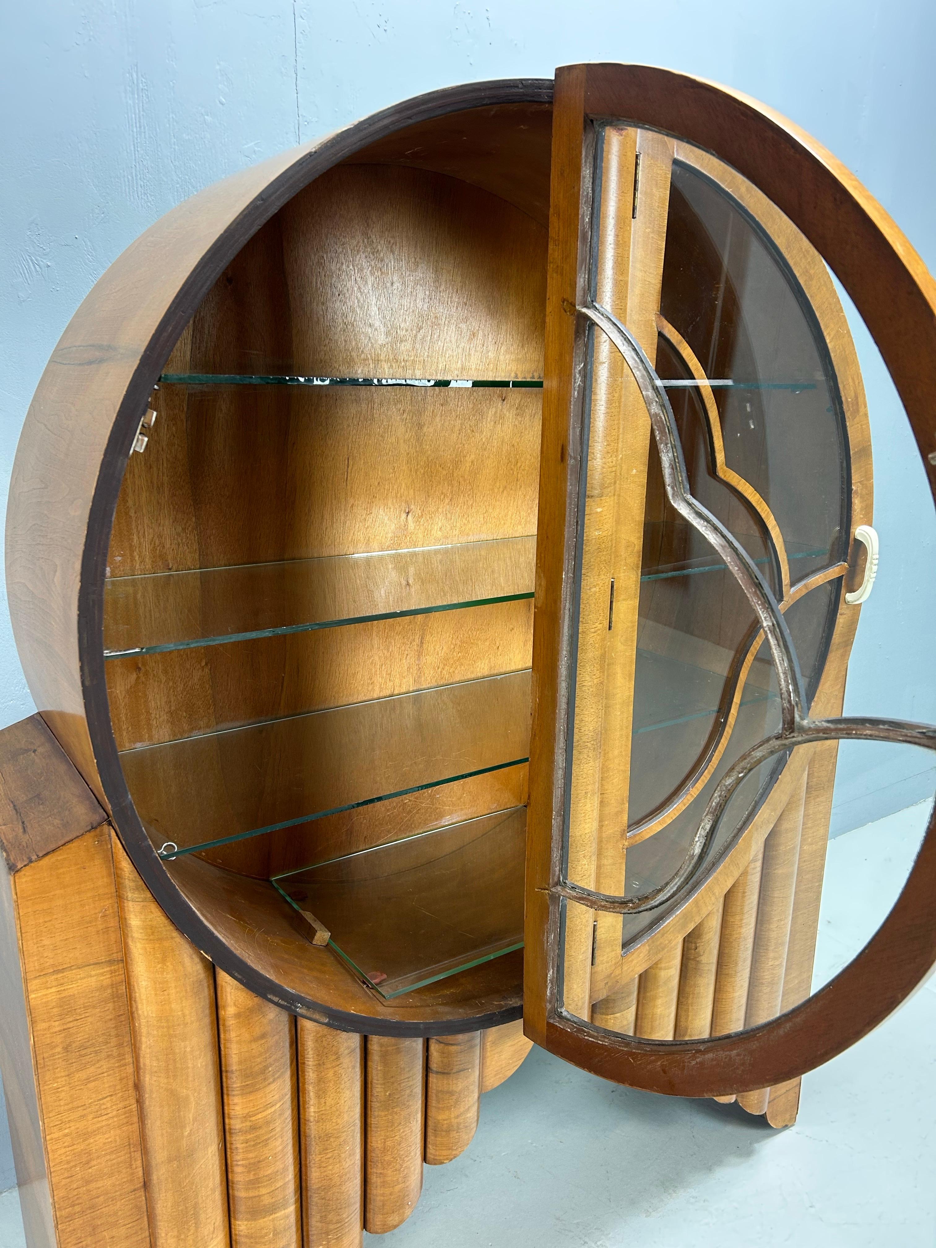Anglais Vitrine Art Déco emblématique Rocket, anglaise, 1935 en vente