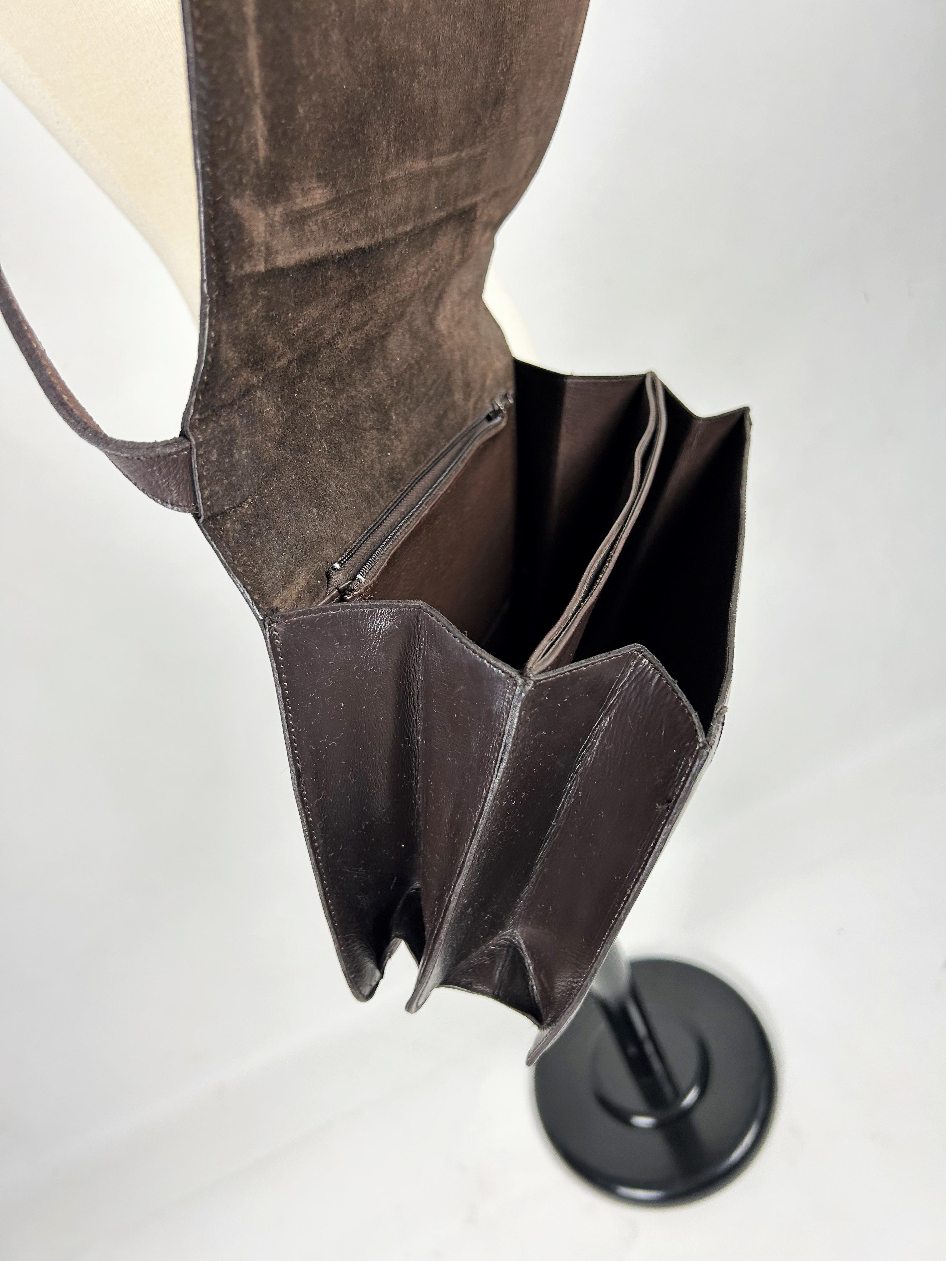 Bolso icónico de Pierre Balmain con monograma Laberinto - París Circa 1971-1975 en venta 6