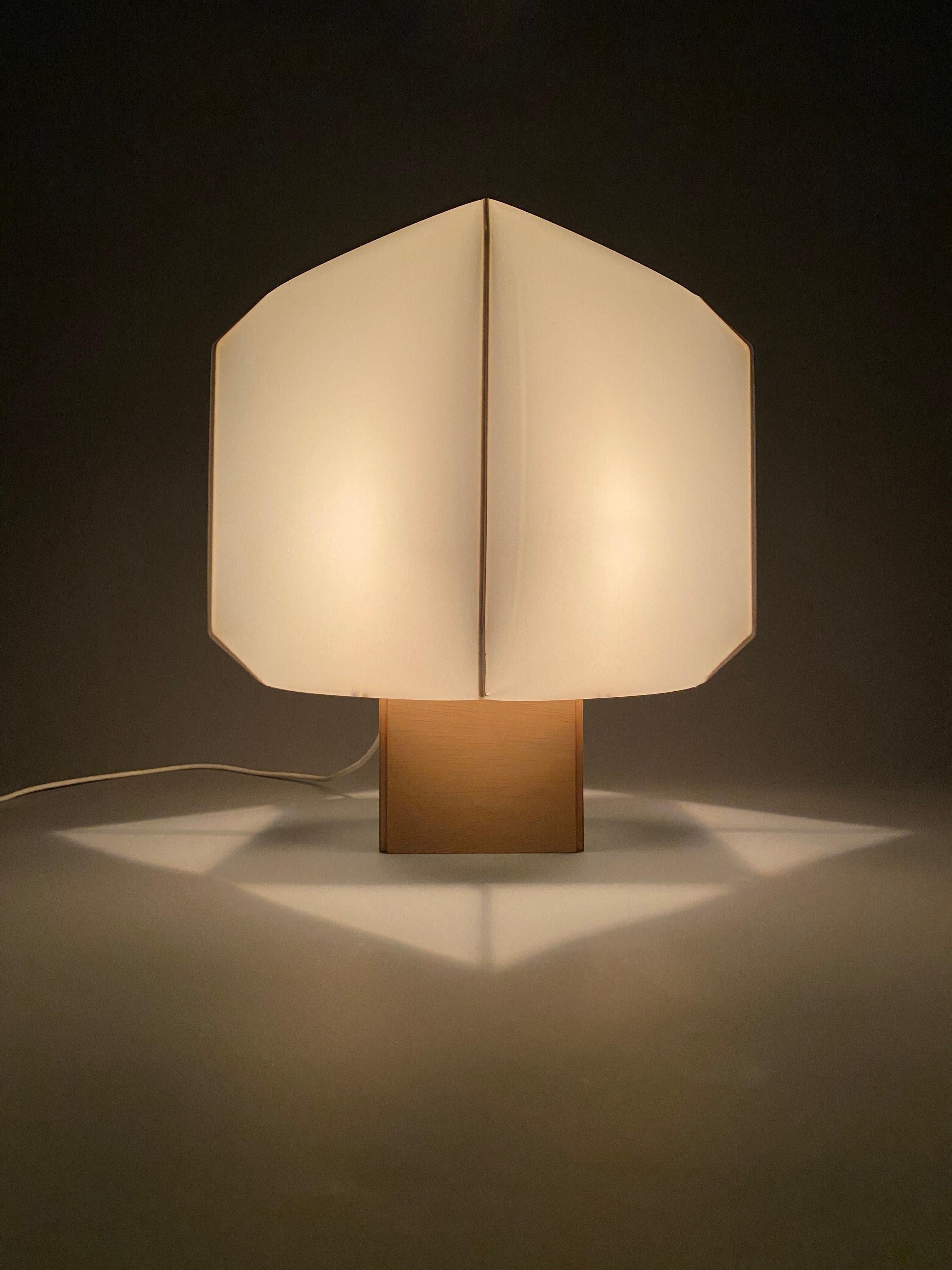 Iconic Bali Table Lamp by Bruno Munari for Danese Milano 1958 en venta 5