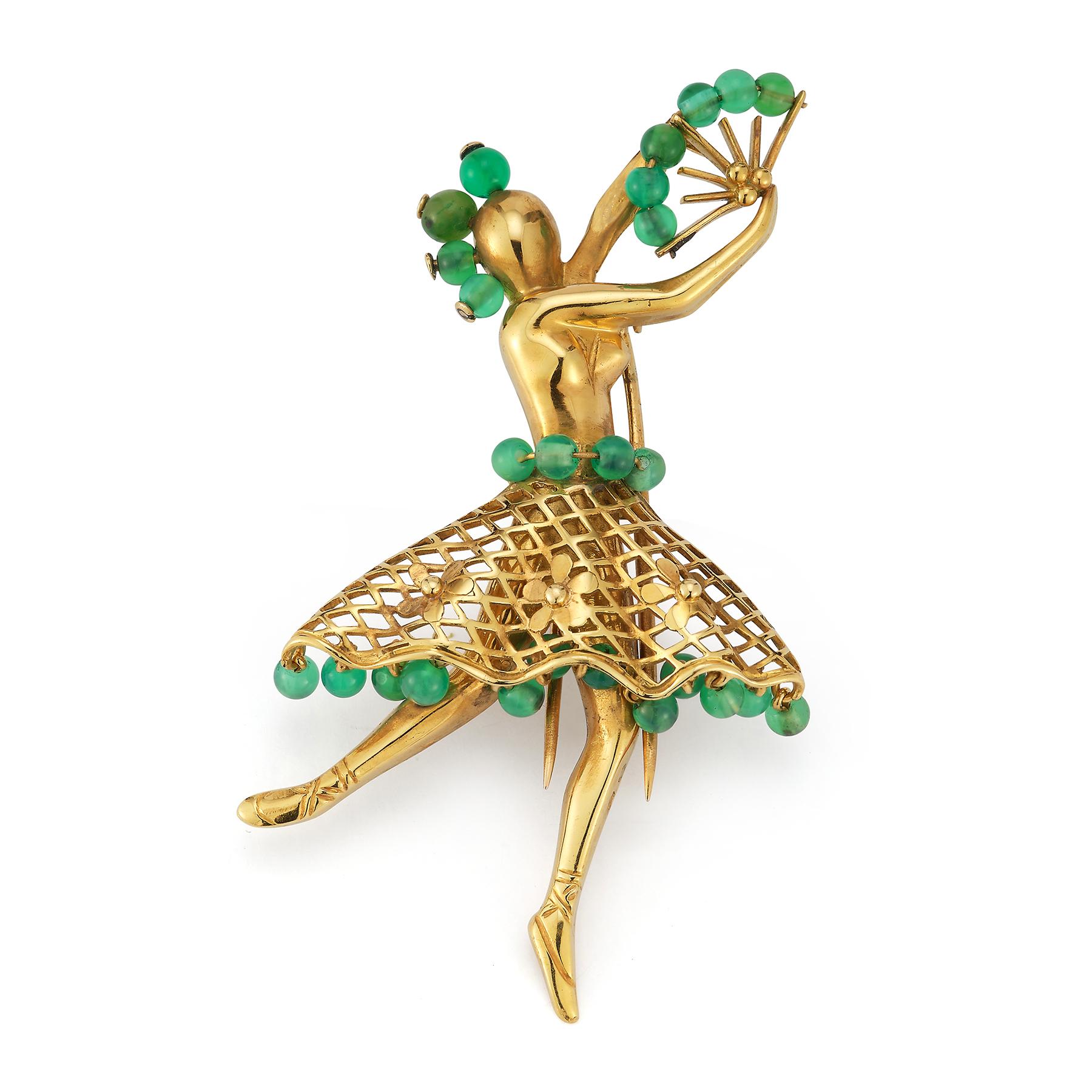 Iconic Ballerina Brooch by Van Cleef and Arpels

With 