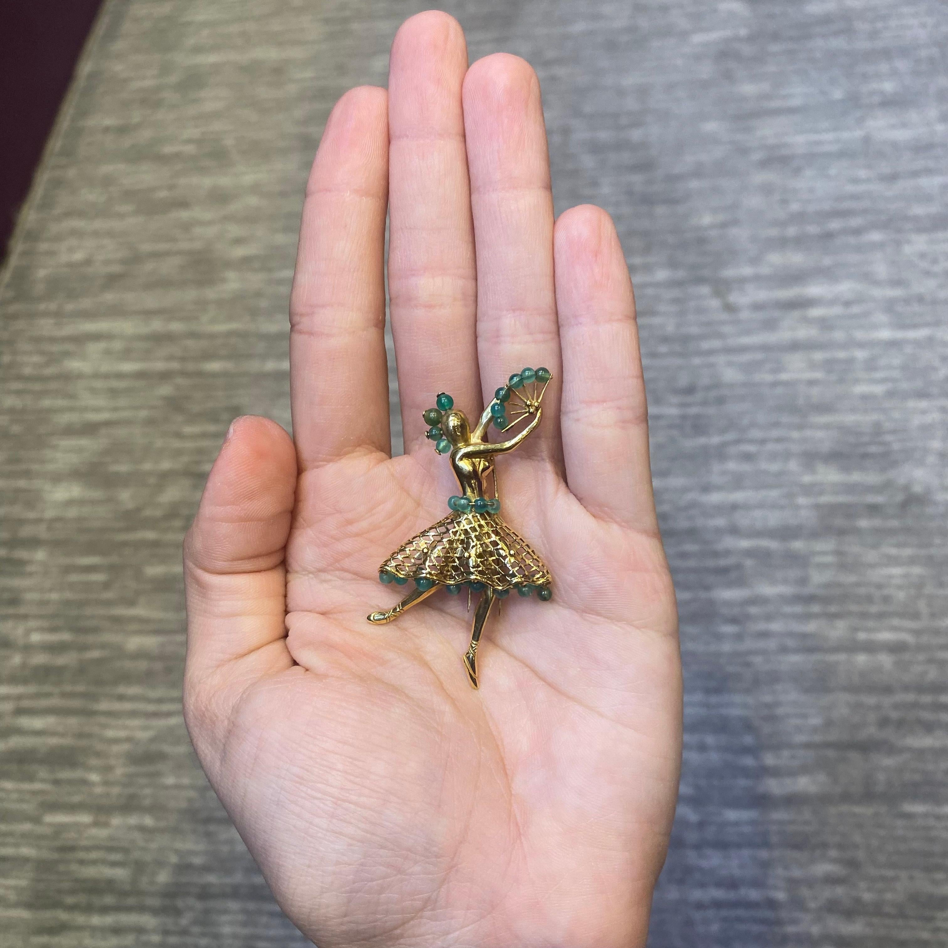 van cleef and arpels ballerina brooch price