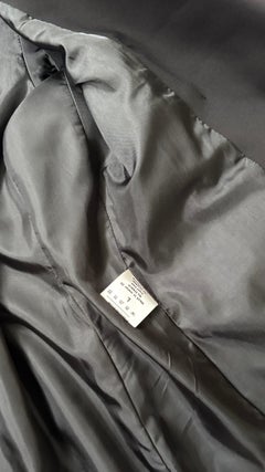 Iconic Balmain Black Double-Breasted Blazer with Gold Medallion Buttons