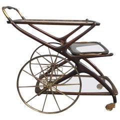 Iconic Bar Cart Attributed to Cesare Lacca