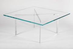 Iconic Barcelona Coffee Table by Mies van der Rohe for Knoll