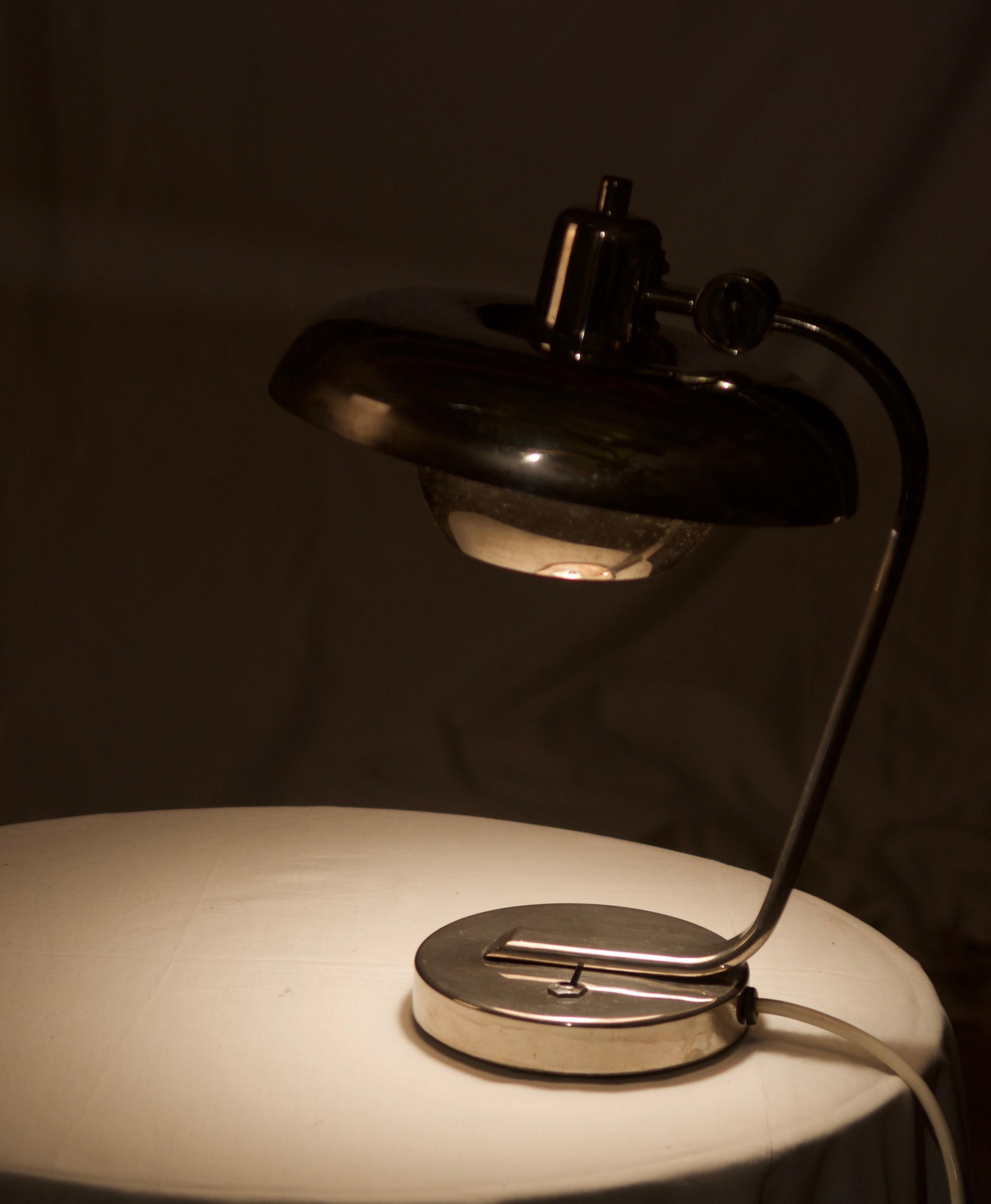 Iconic Bauhaus Desk Lamp For Sale 7