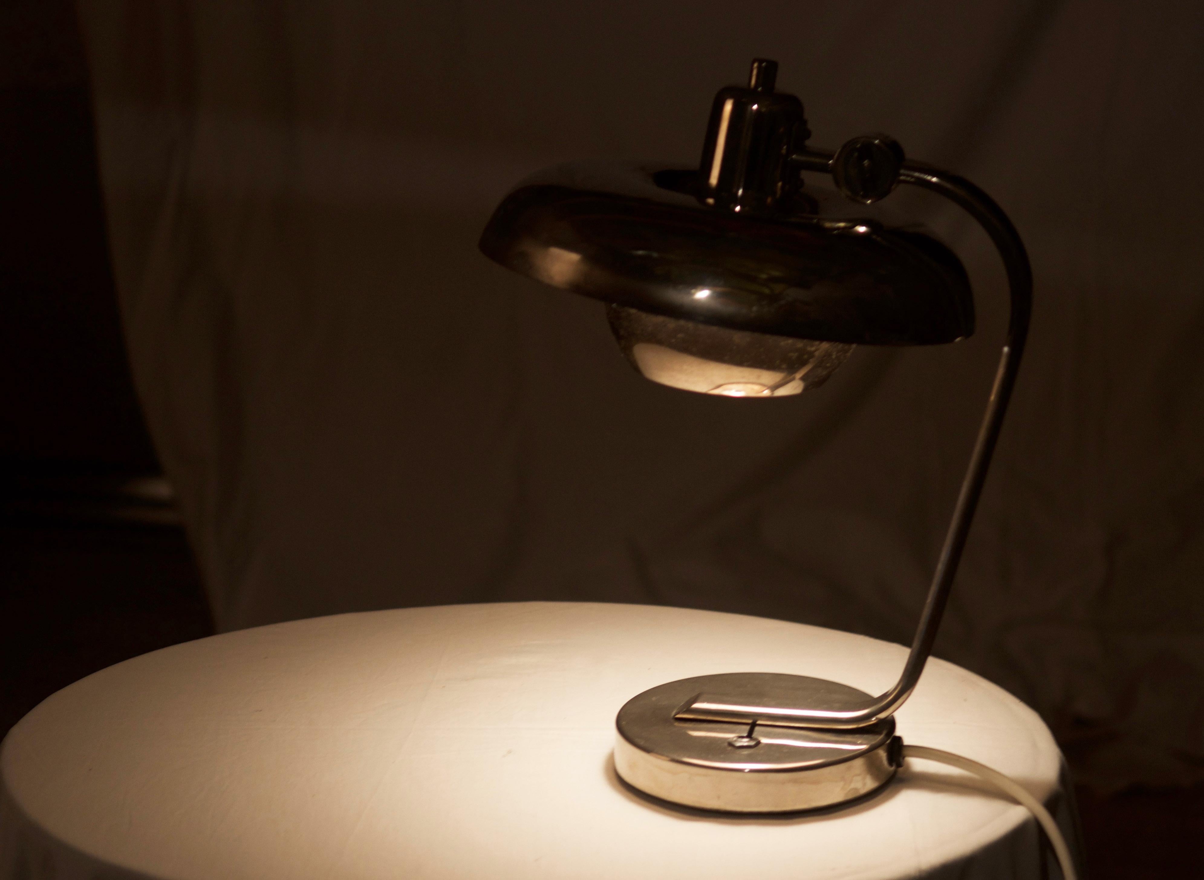 Mid-20th Century Iconic Bauhaus Desk Lamp For Sale