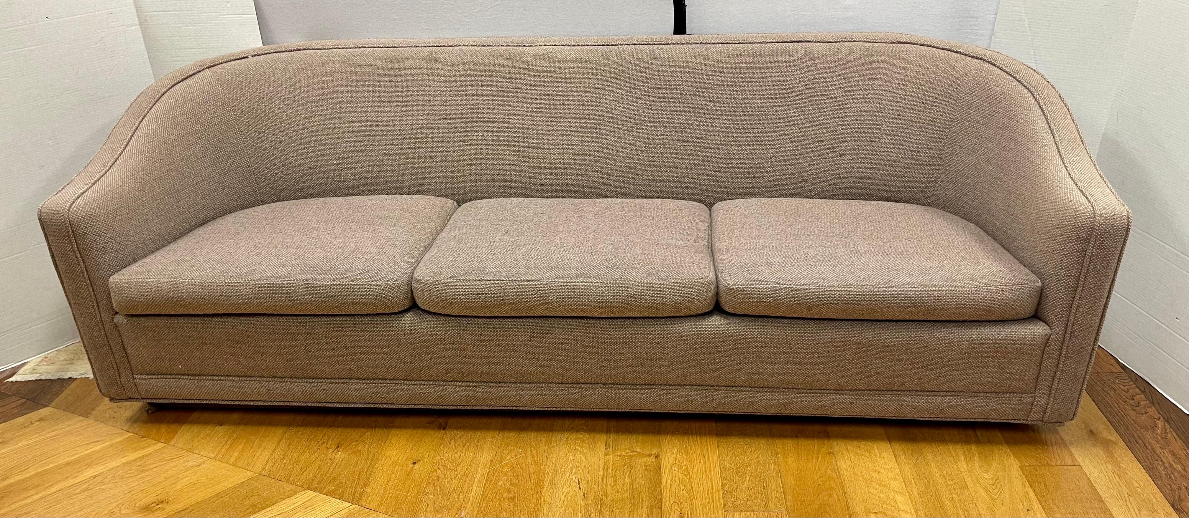 American Iconic Benjamin Baldwin for Larsen Furniture Signed 3 Seater Sofa Mid Century