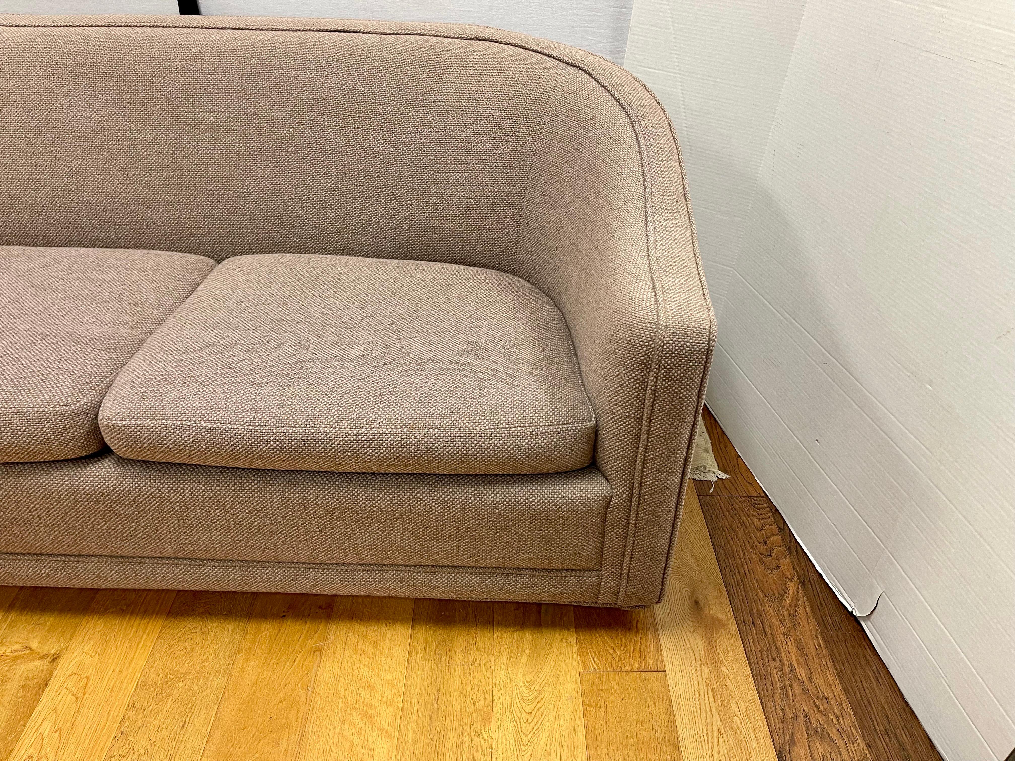 Wool Iconic Benjamin Baldwin for Larsen Furniture Signed 3 Seater Sofa Mid Century