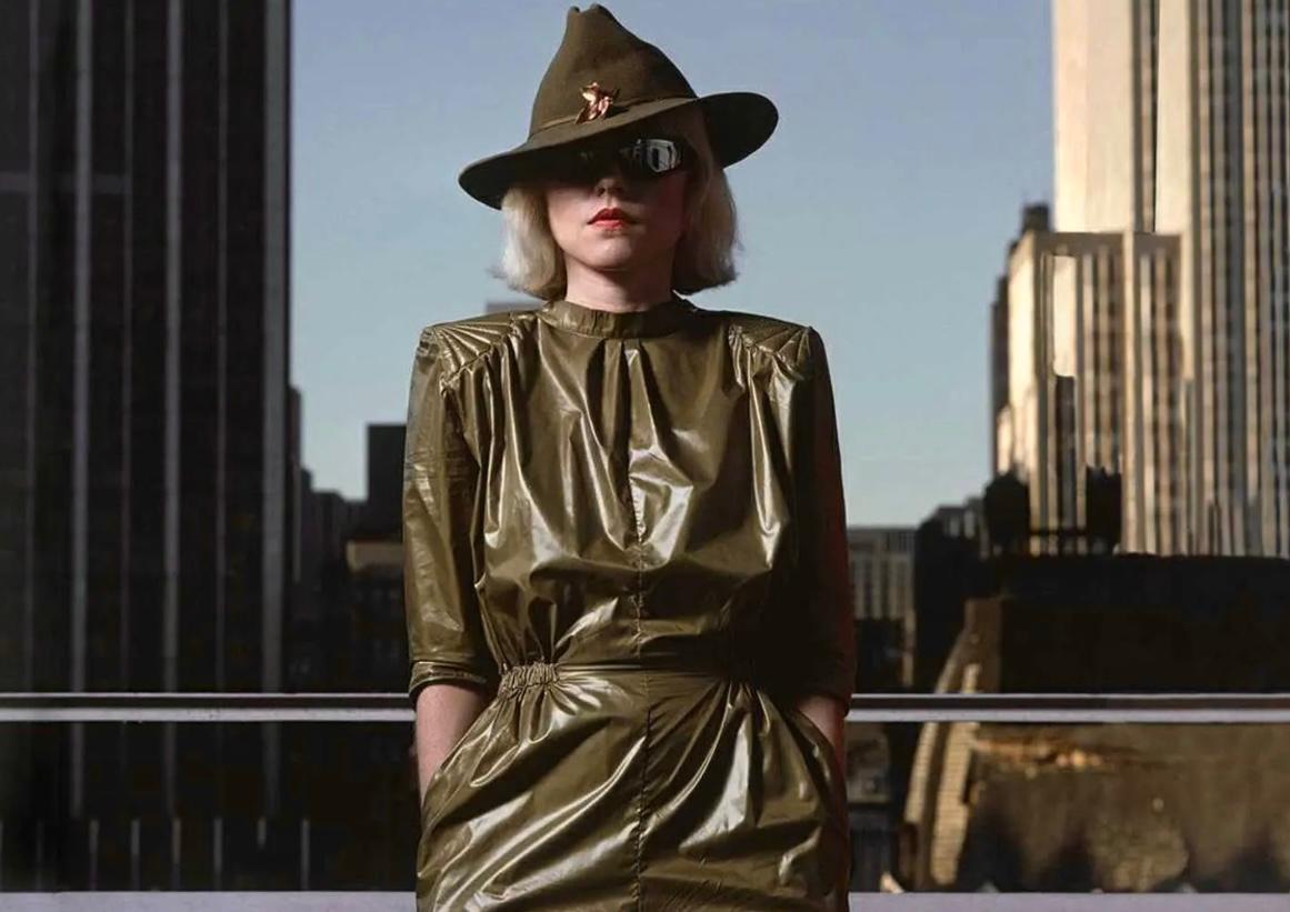 Rare 1979 Thierry Mugler Jumpsuit as seen on Debbie Harry ( Blondie ) in Shayla music video and performing on Saturday Night Live. 
Truly a museum worthy piece of fashion and music history!
Composition: 100% polyamide.
Made in Italy. 
No size label,
