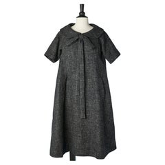 Robe emblématique Bonne conduite en laine Yves Saint Laurent pour Christian Dior 1958