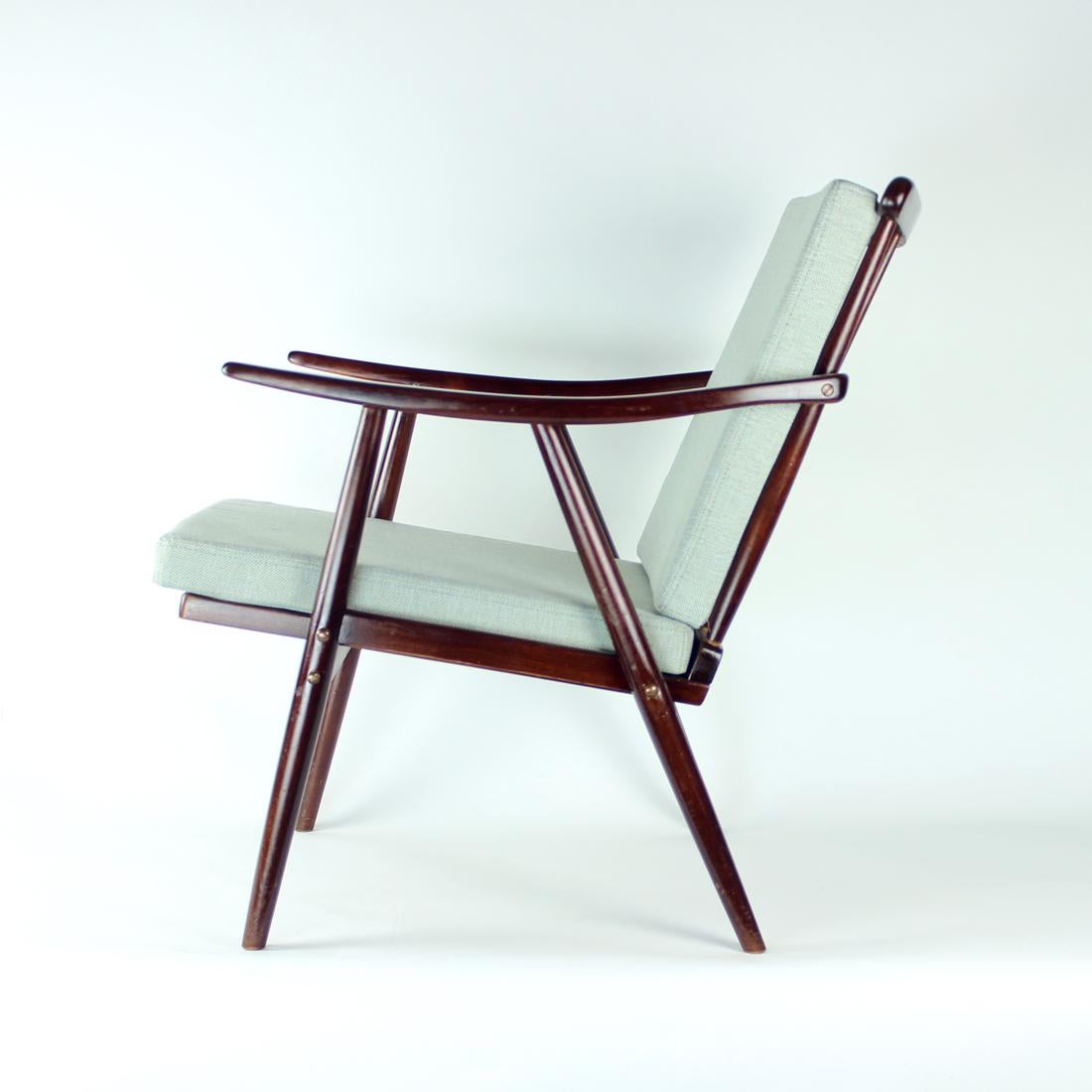 Iconic Boomerang Armchair from Ton, Czechoslovakia, 1960s 4