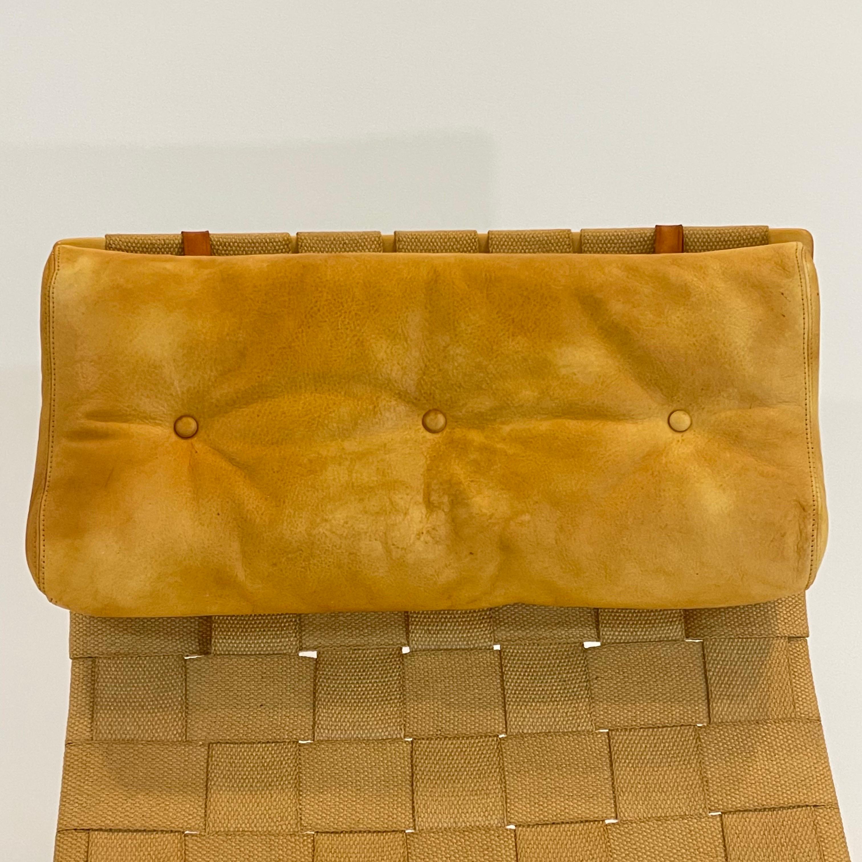Iconic Bruno Mathsson Pernilla Chaise Lounge for Firma Karl Mathsson Sweden 1978 4