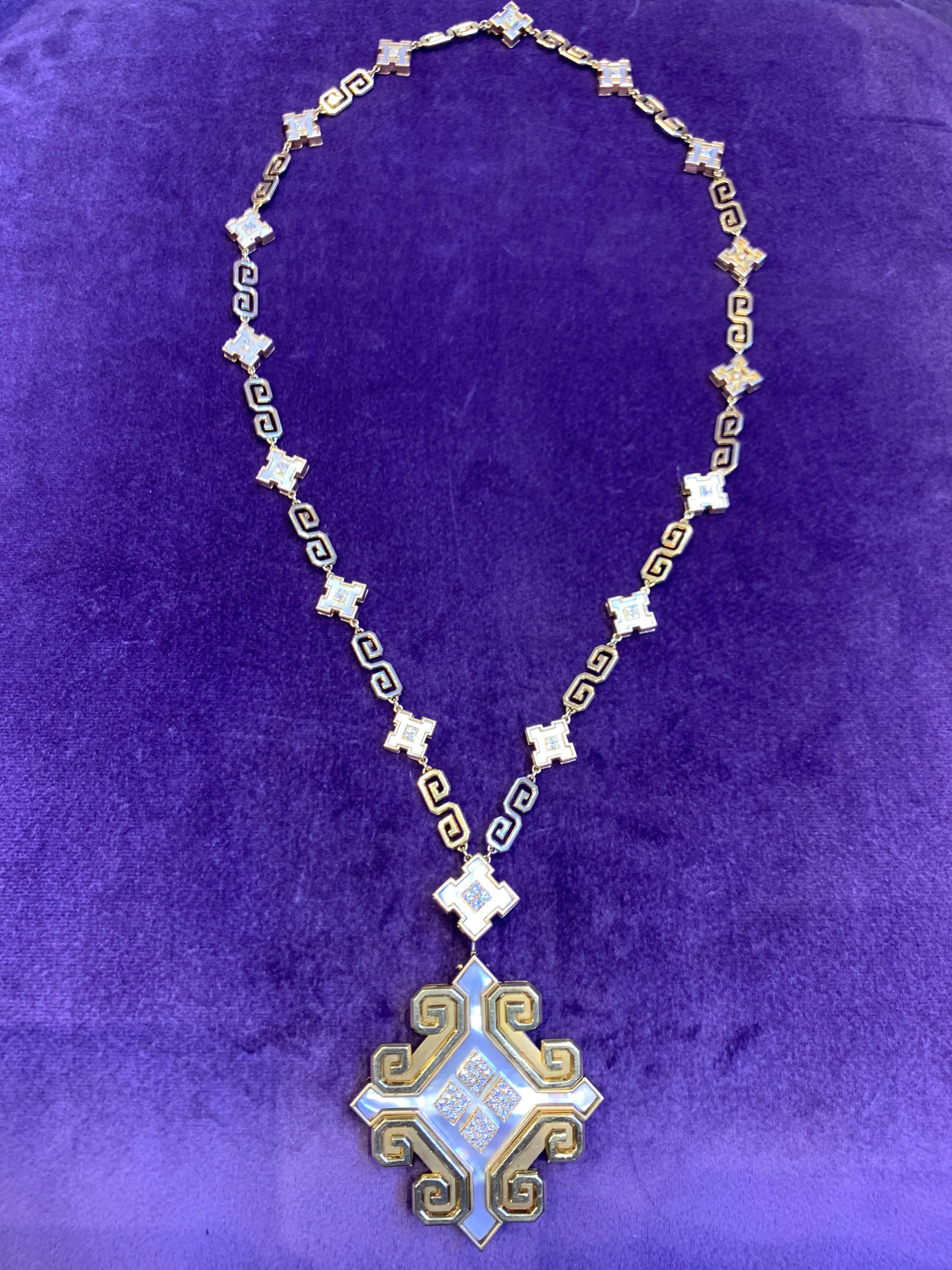 Iconic Bvlgari Sautoir Necklace For Sale 5