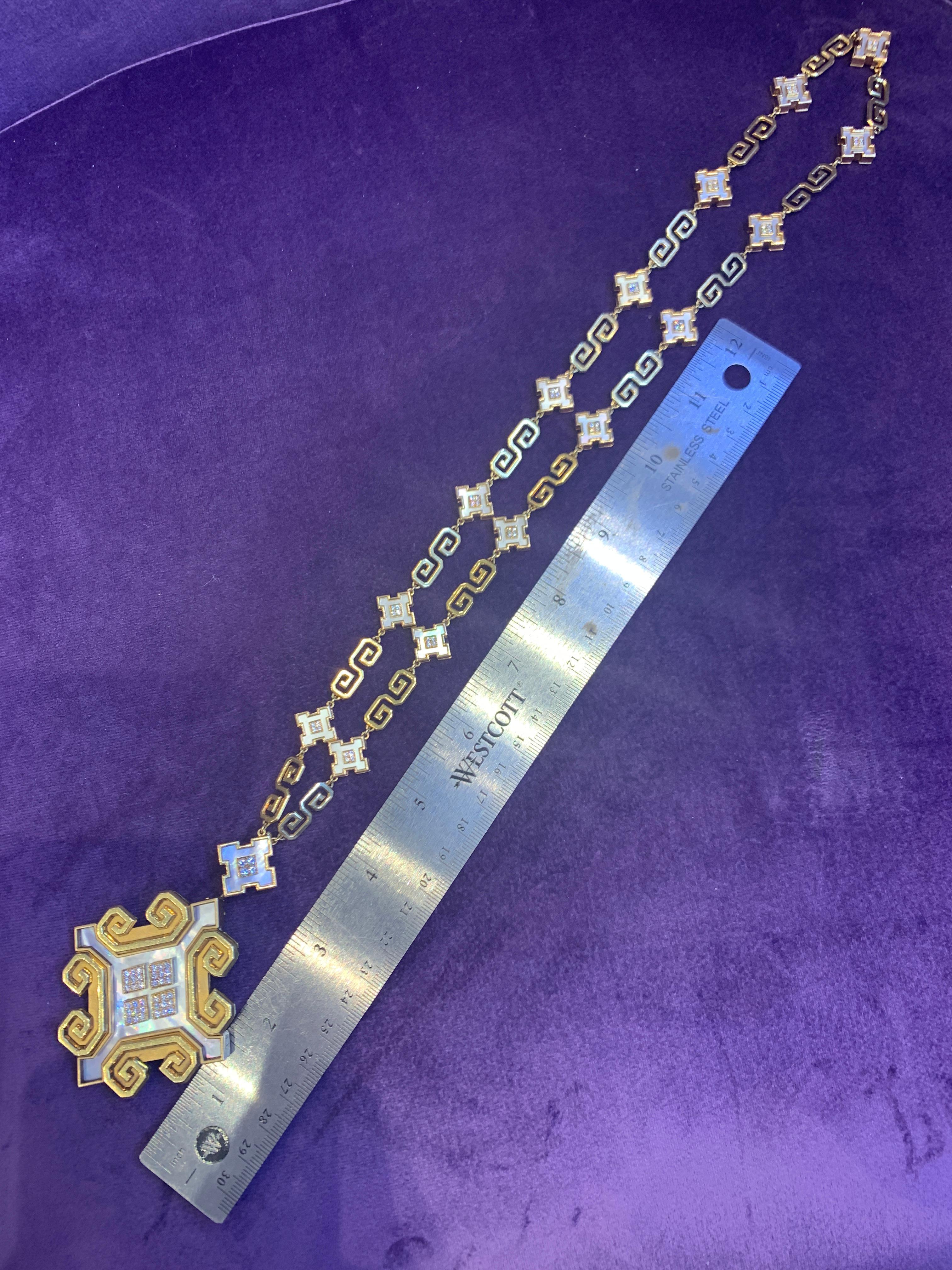 Iconic Bvlgari Sautoir Necklace For Sale 10