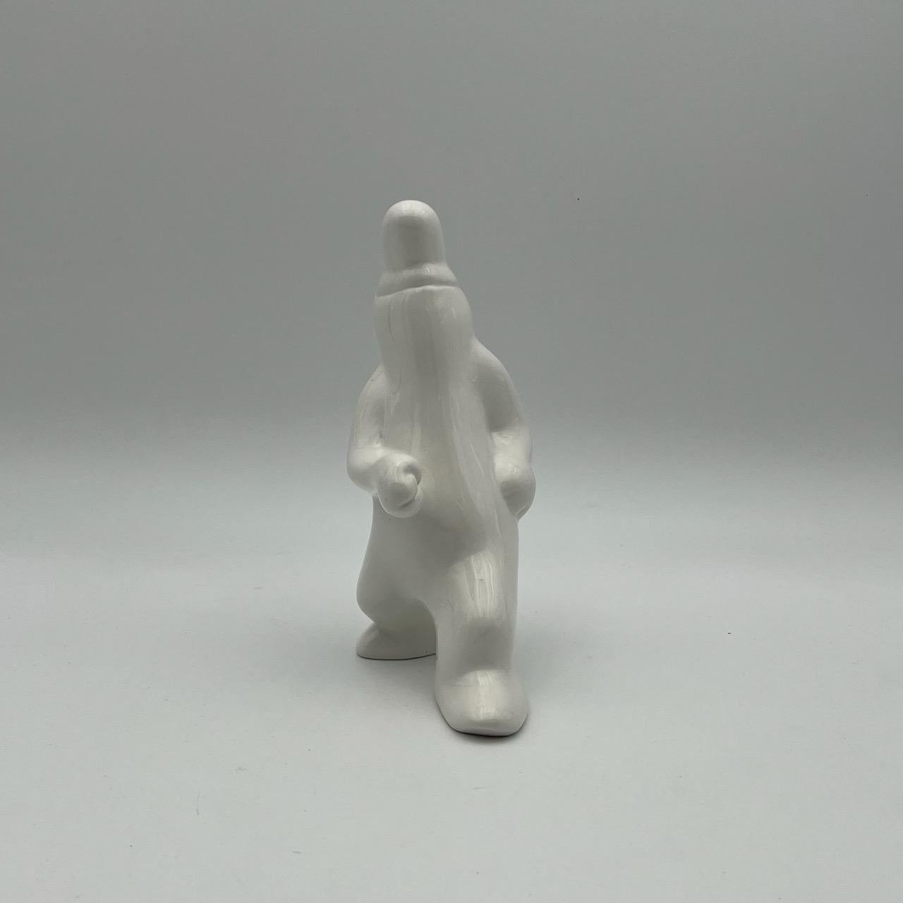 Iconic ceramic figurine 'La Linea' by Osvaldo Cavandoli, 1960s 3