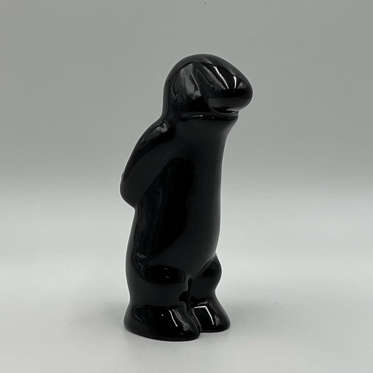 Iconic Ceramic Sculpture 'La Linea' Cavandoli - 'Brooding' Figurine, 1960s For Sale 5