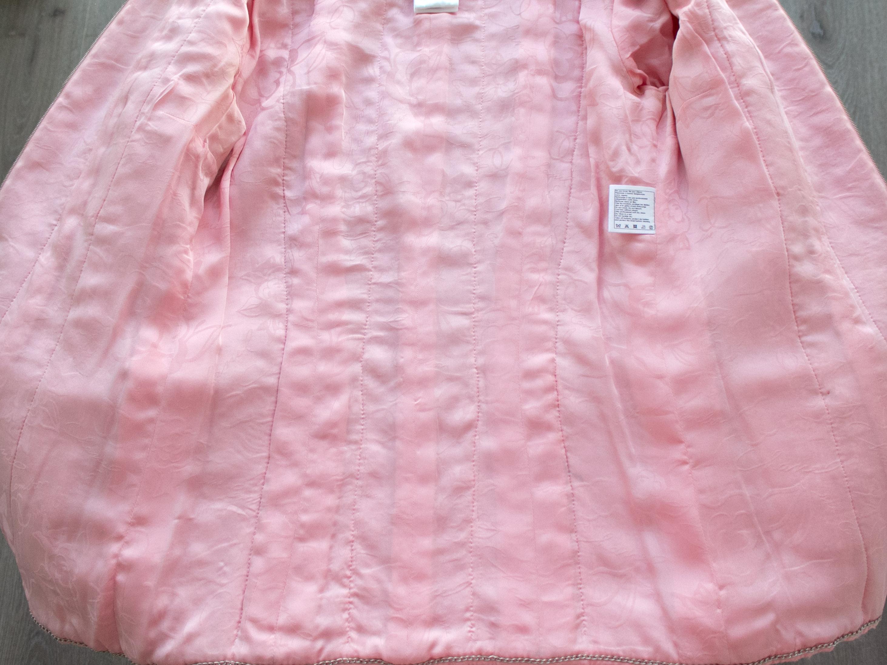 Iconic Chanel Fall 2014 Supermarket Pink White Plaid 14A Fantasy Tweed Jacket  5