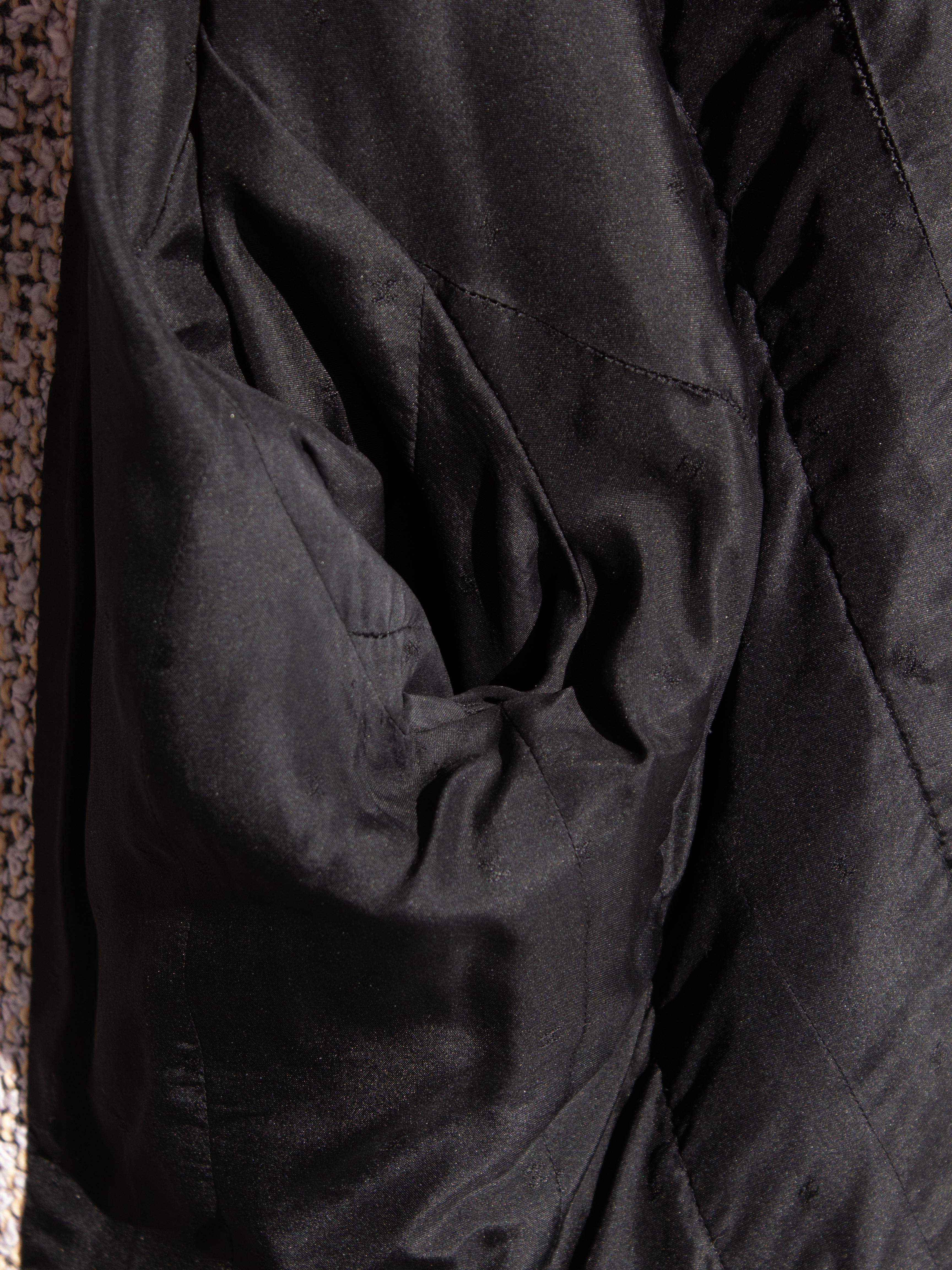 Ikonische Chanel Vintage H/W 1994 Lila Schwarz Fantasy Tweed 94A Jacke im Angebot 11