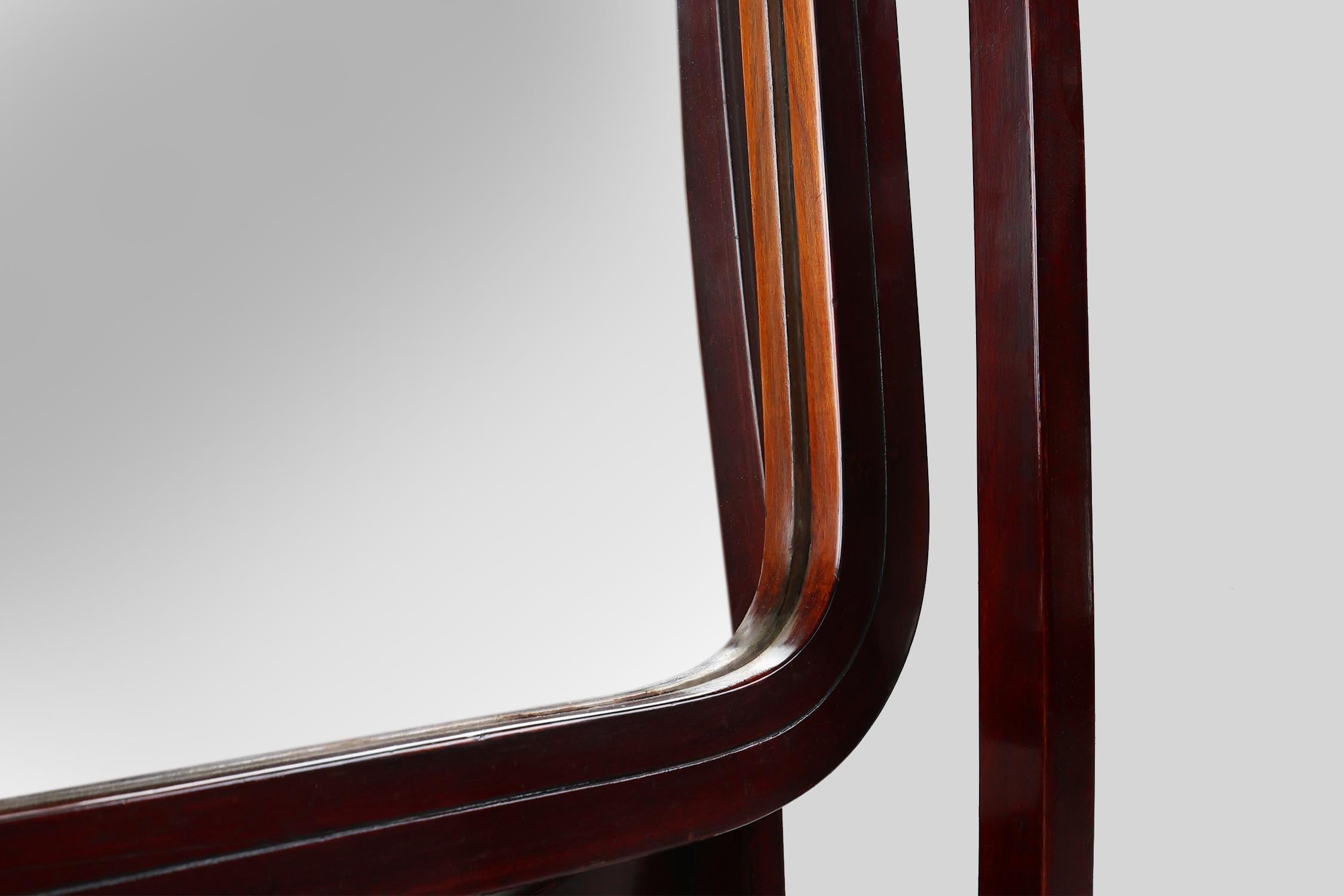 Iconique miroir chevalière modèle 9954 de Thonet, Autriche, vers 1904 en vente 3