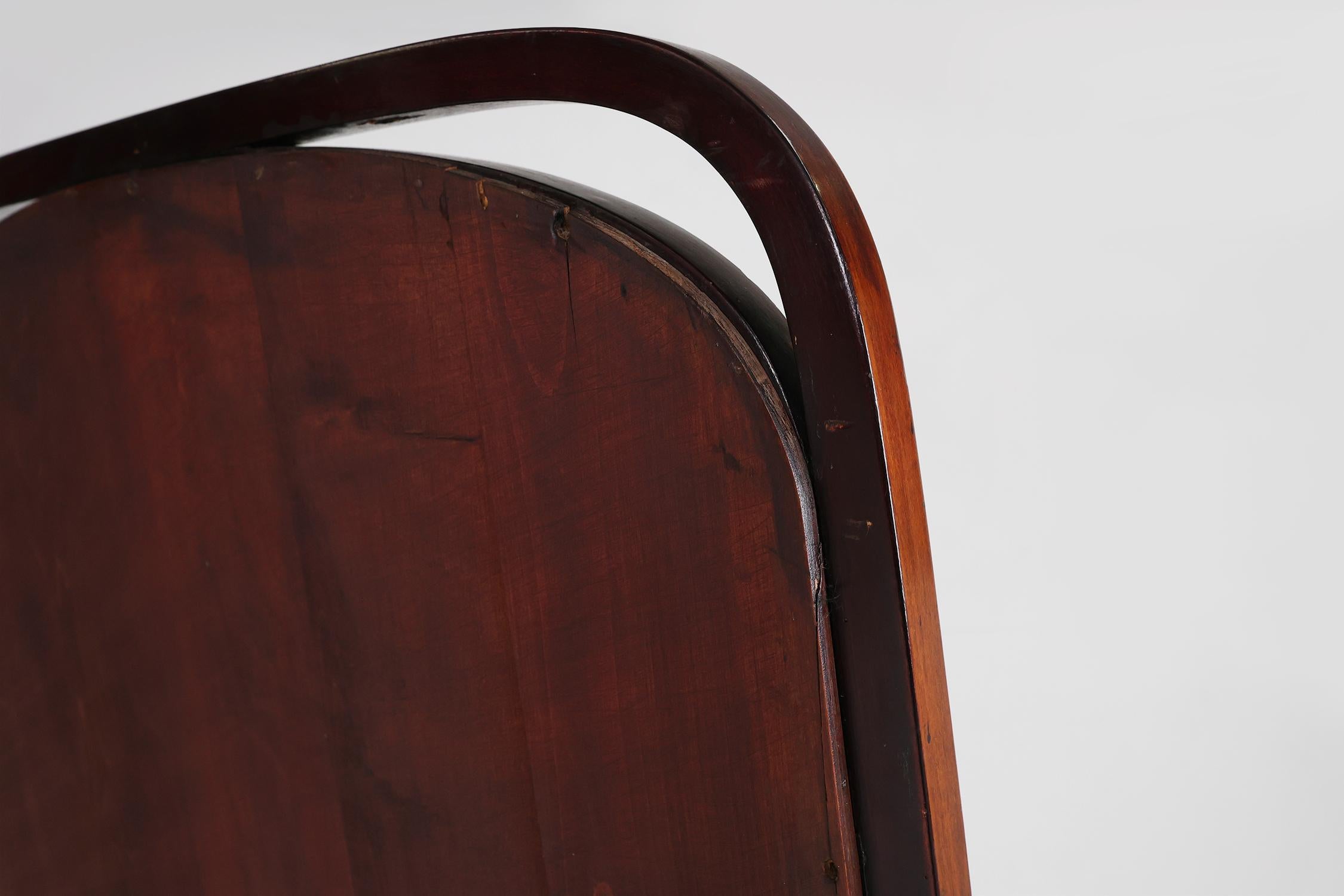 Iconique miroir chevalière modèle 9954 de Thonet, Autriche, vers 1904 en vente 8