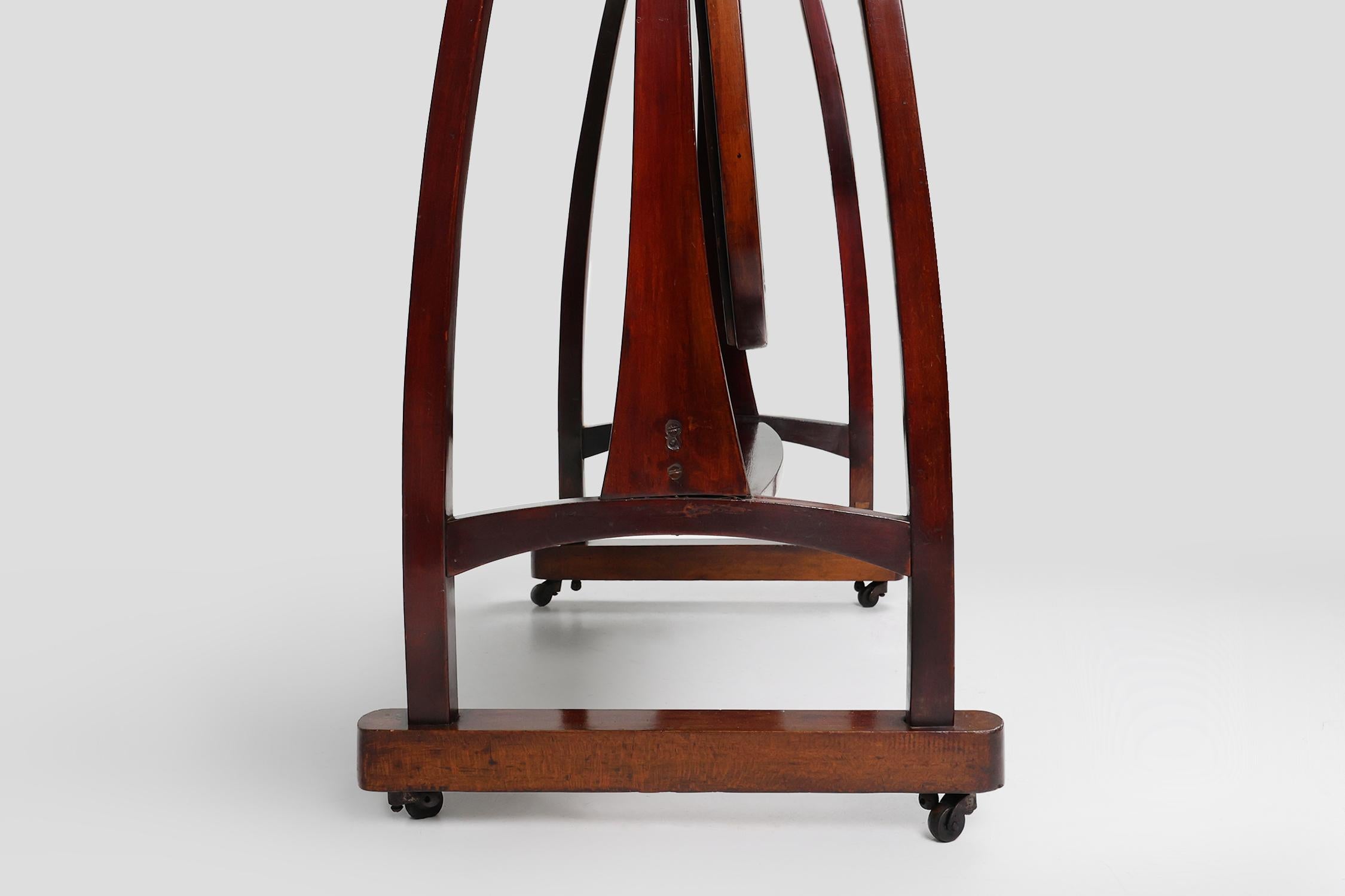 Autrichien Iconique miroir chevalière modèle 9954 de Thonet, Autriche, vers 1904 en vente